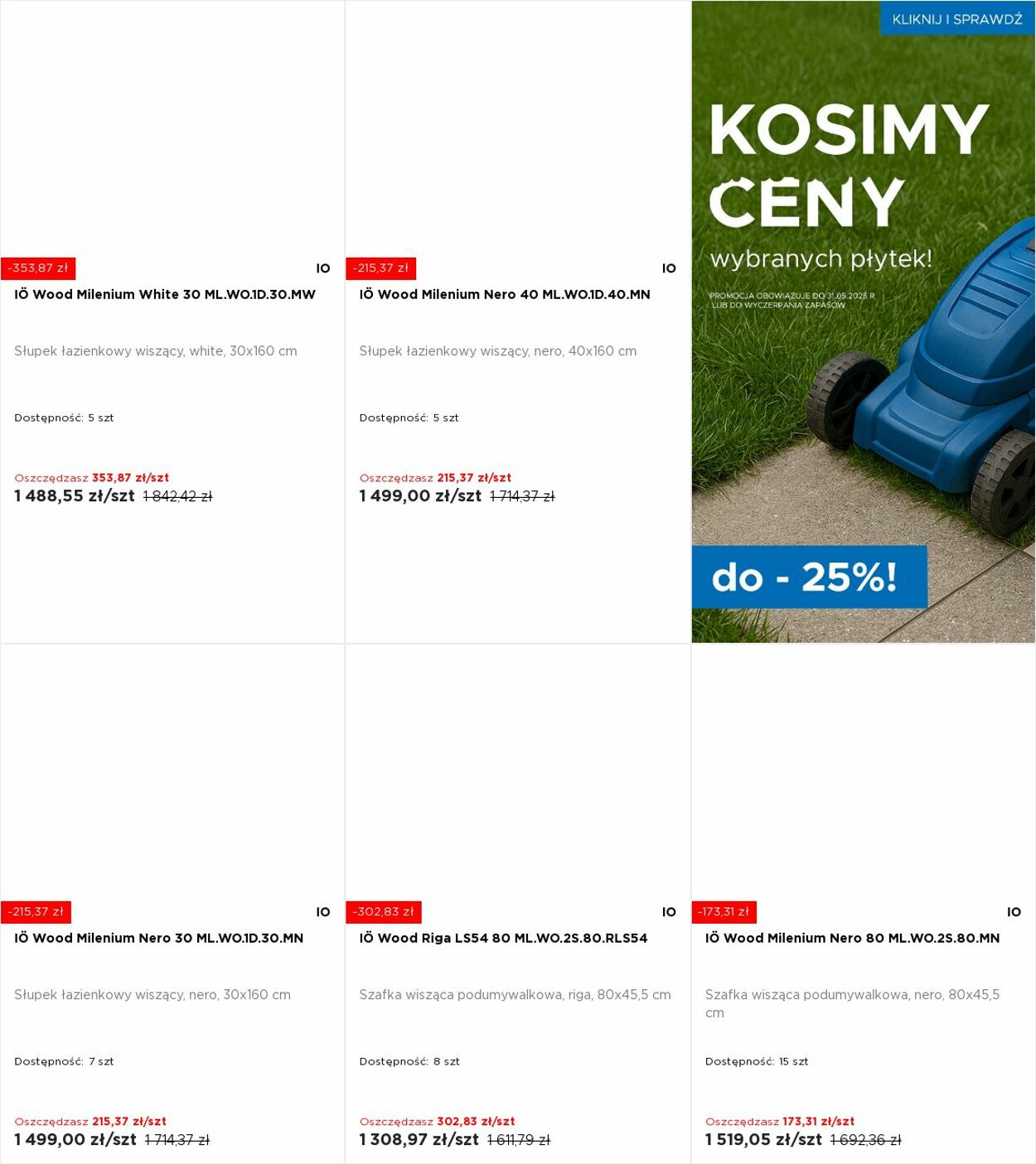 Gazetka Blu Salony Łazienek 26.05.2025 - 01.06.2025