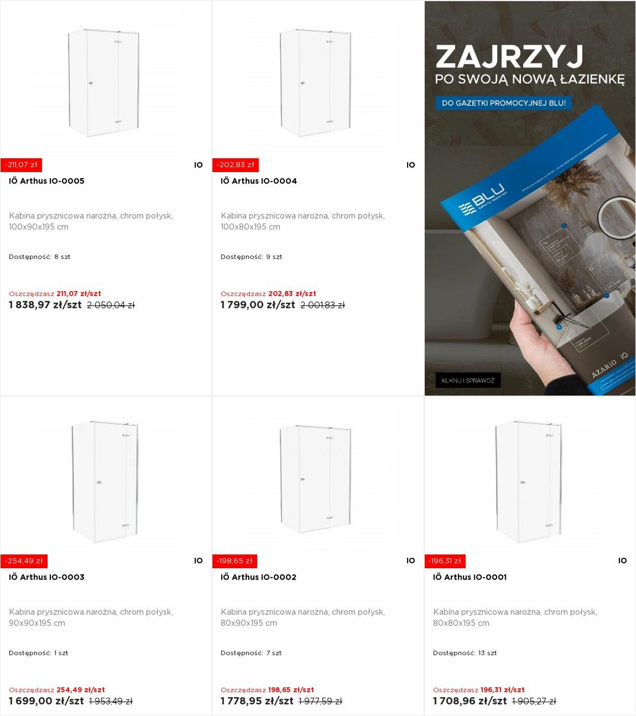 Gazetka Blu Salony Łazienek 26.05.2025 - 01.06.2025