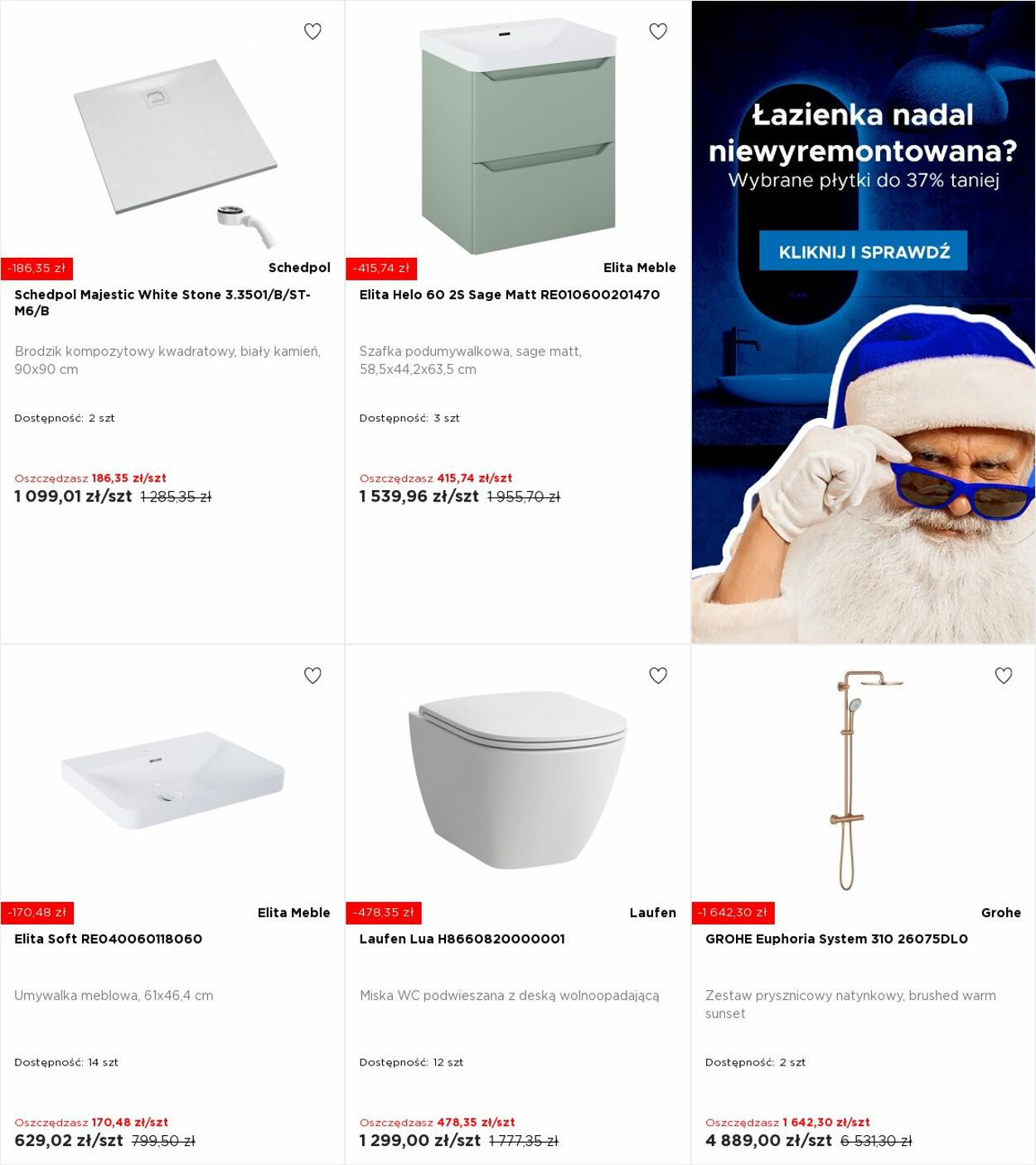 Gazetka Blu Salony Łazienek 15.12.2025 - 21.12.2025