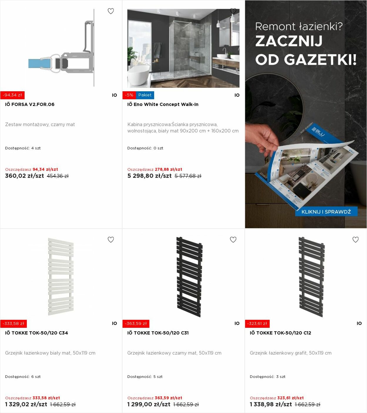 Gazetka Blu Salony Łazienek 22.09.2025 - 28.09.2025