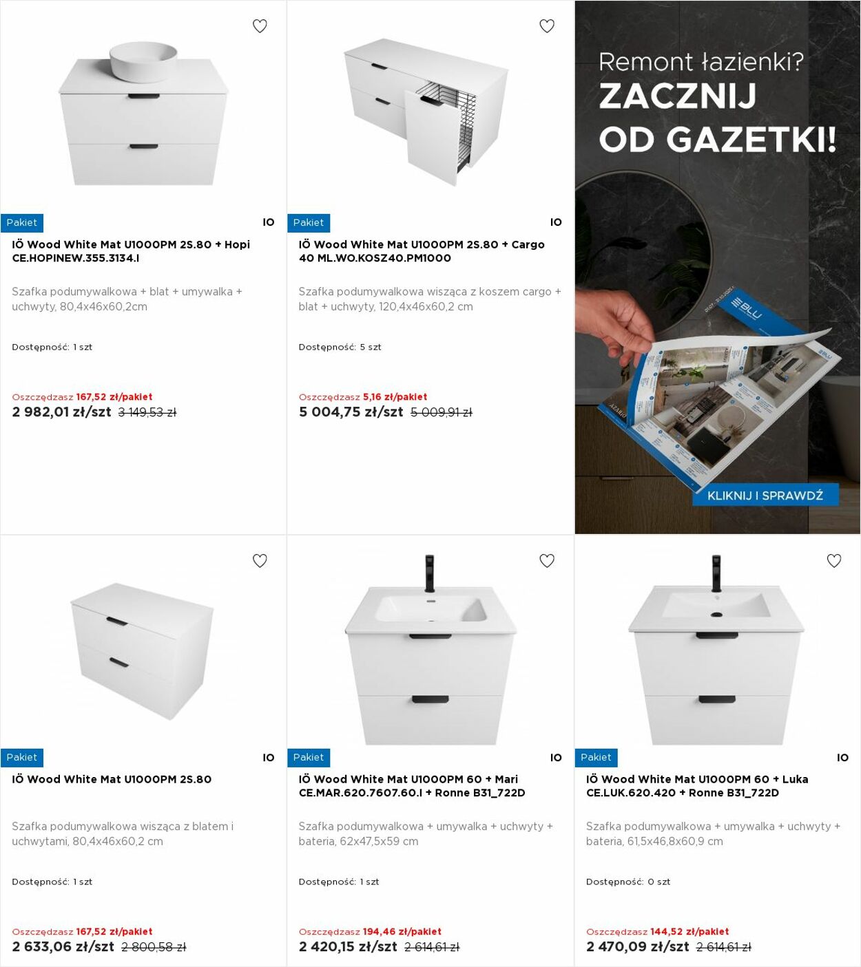 Gazetka Blu Salony Łazienek 22.09.2025 - 28.09.2025