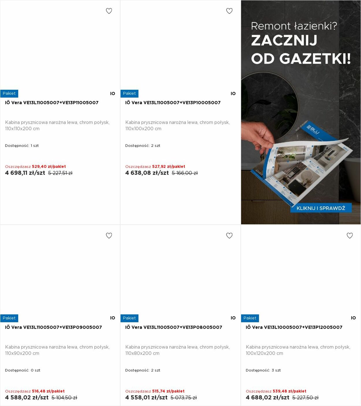 Gazetka Blu Salony Łazienek 22.09.2025 - 28.09.2025