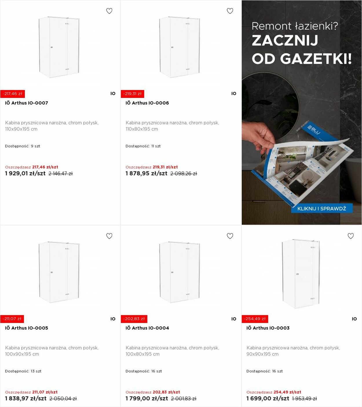 Gazetka Blu Salony Łazienek 22.09.2025 - 28.09.2025