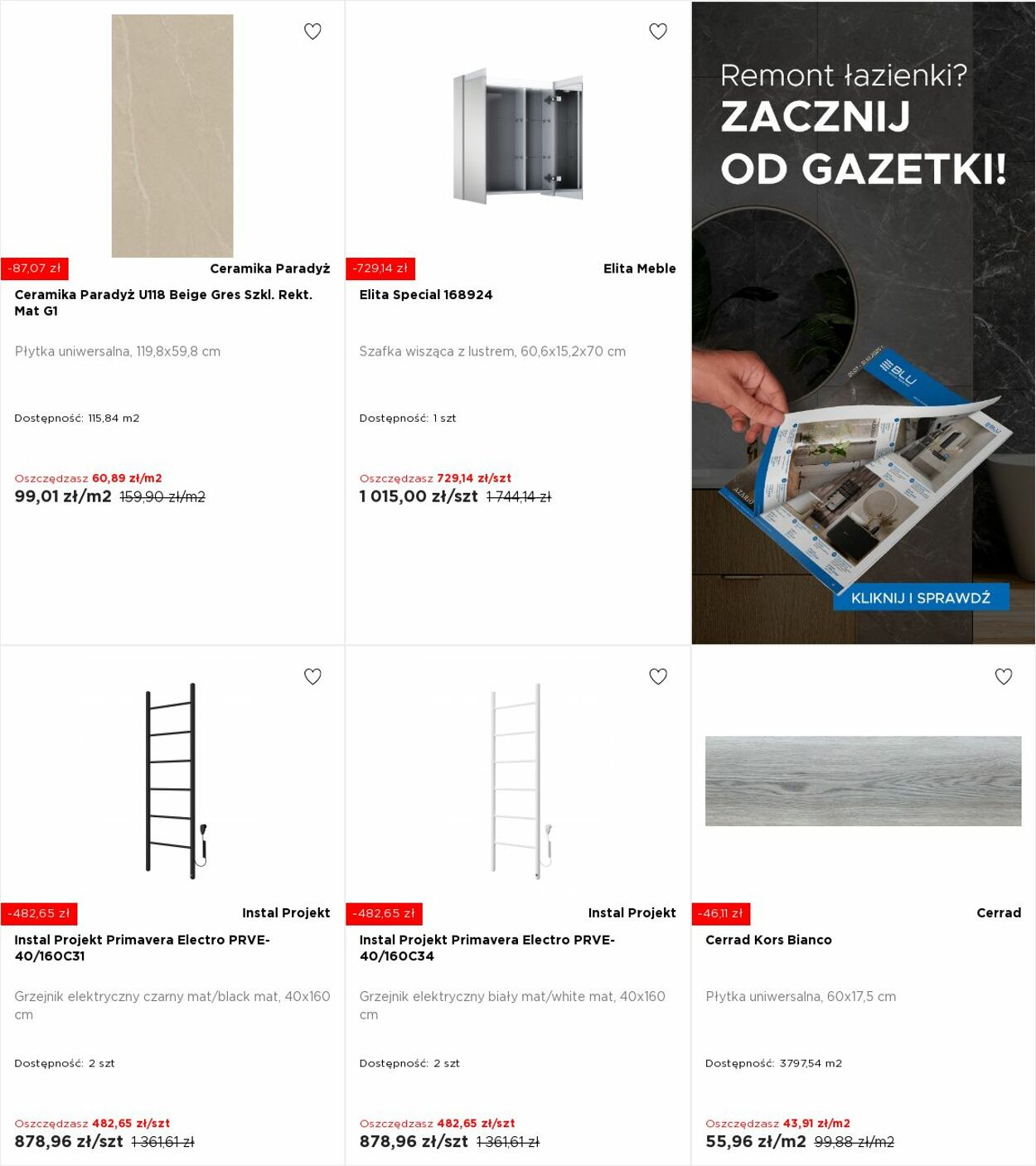 Gazetka Blu Salony Łazienek 03.11.2025 - 09.11.2025