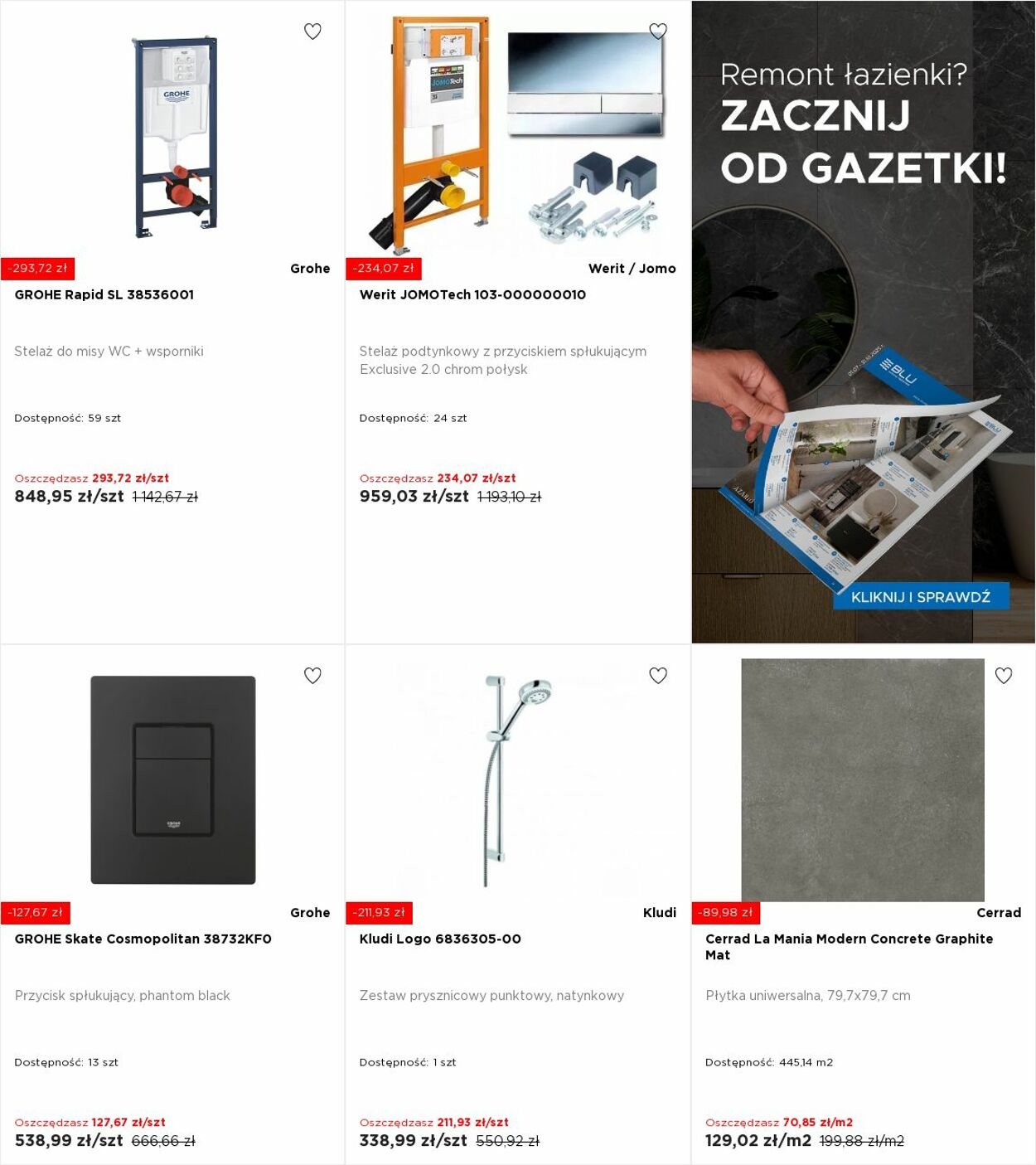Gazetka Blu Salony Łazienek 03.11.2025 - 09.11.2025