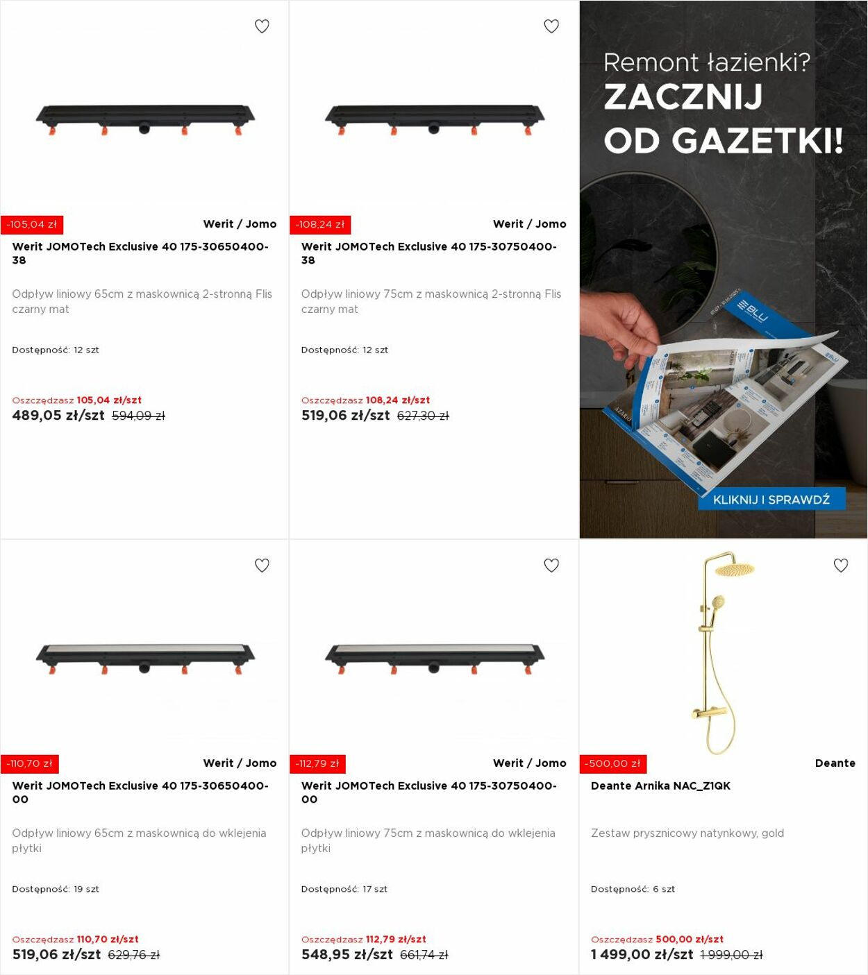 Gazetka Blu Salony Łazienek 03.11.2025 - 09.11.2025