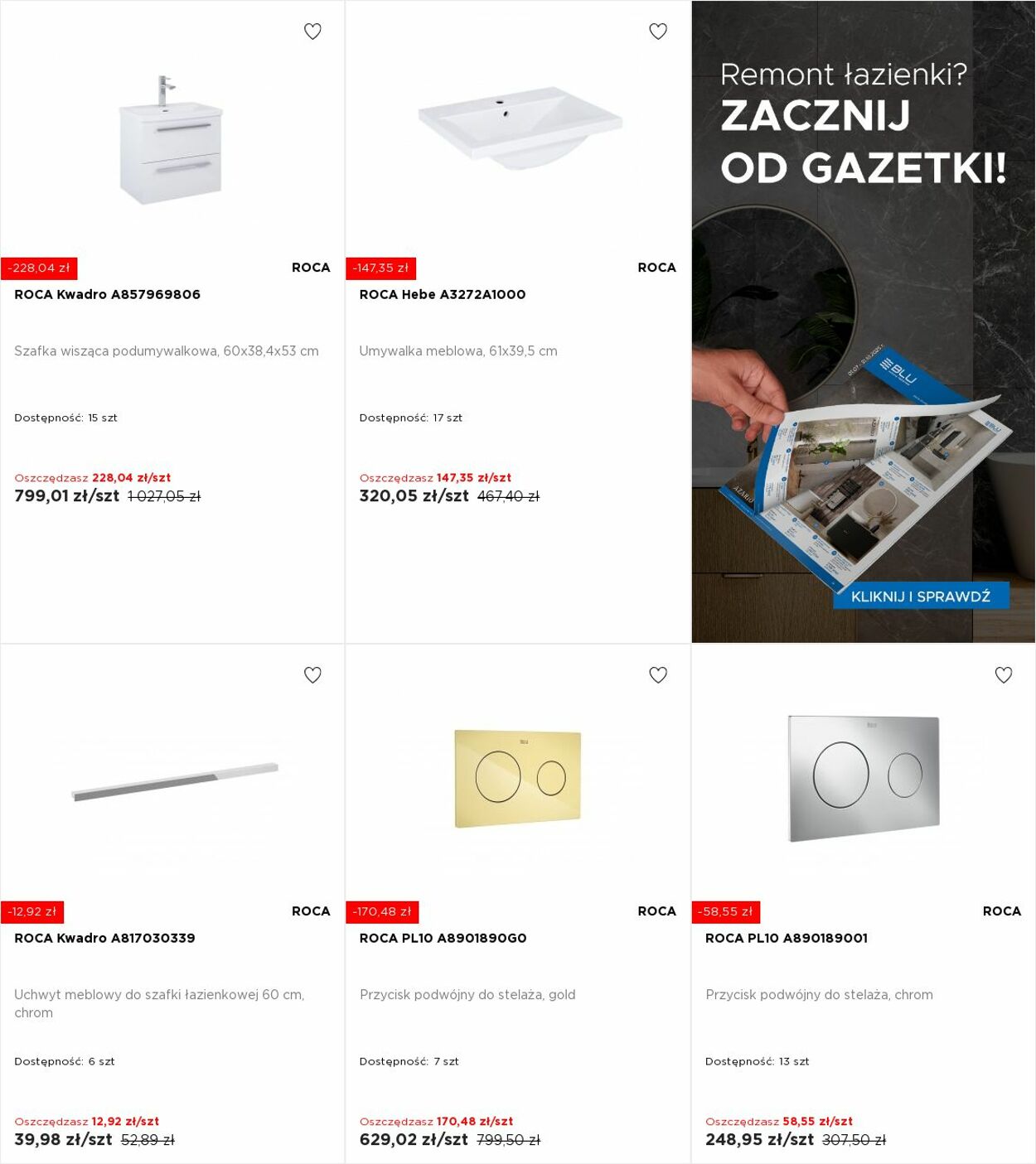 Gazetka Blu Salony Łazienek 03.11.2025 - 09.11.2025