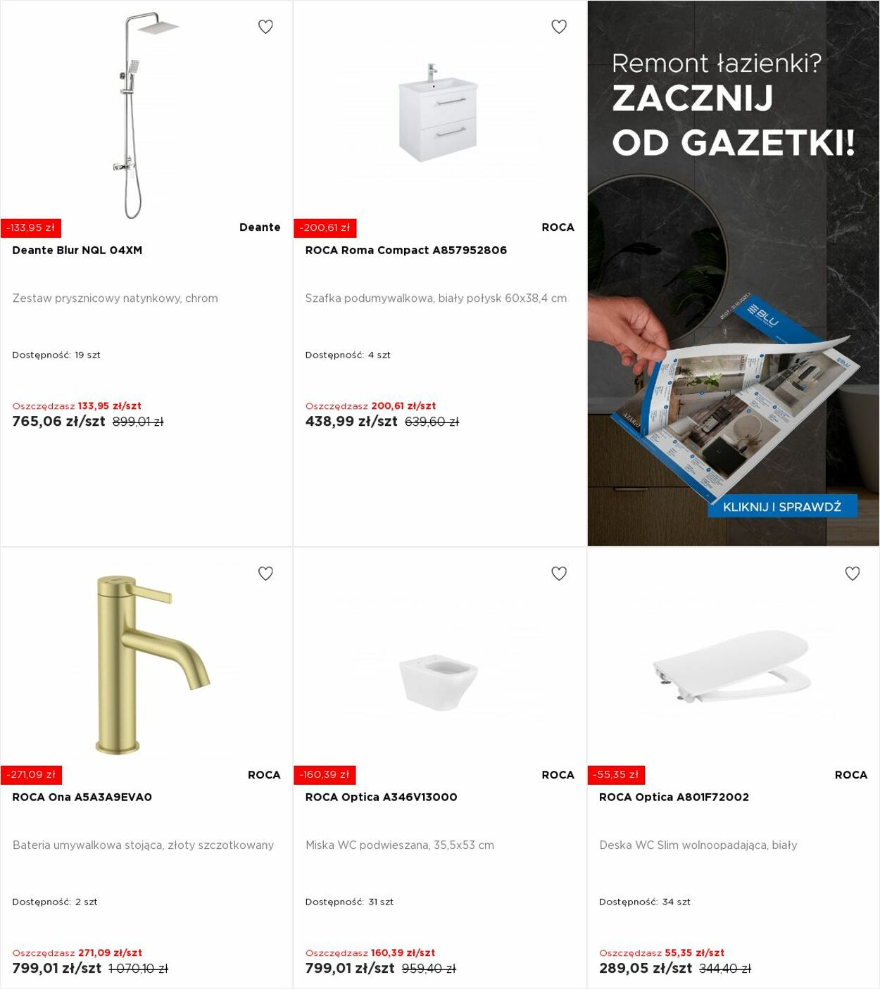 Gazetka Blu Salony Łazienek 03.11.2025 - 09.11.2025