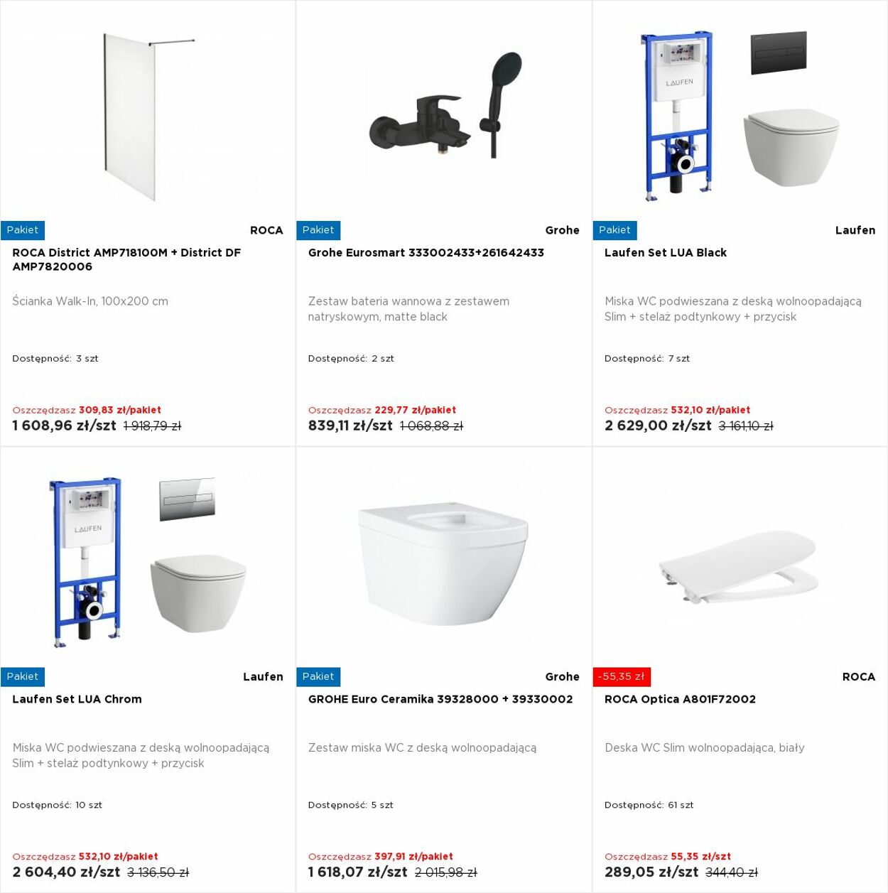 Gazetka Blu Salony Łazienek 11.08.2025 - 17.08.2025