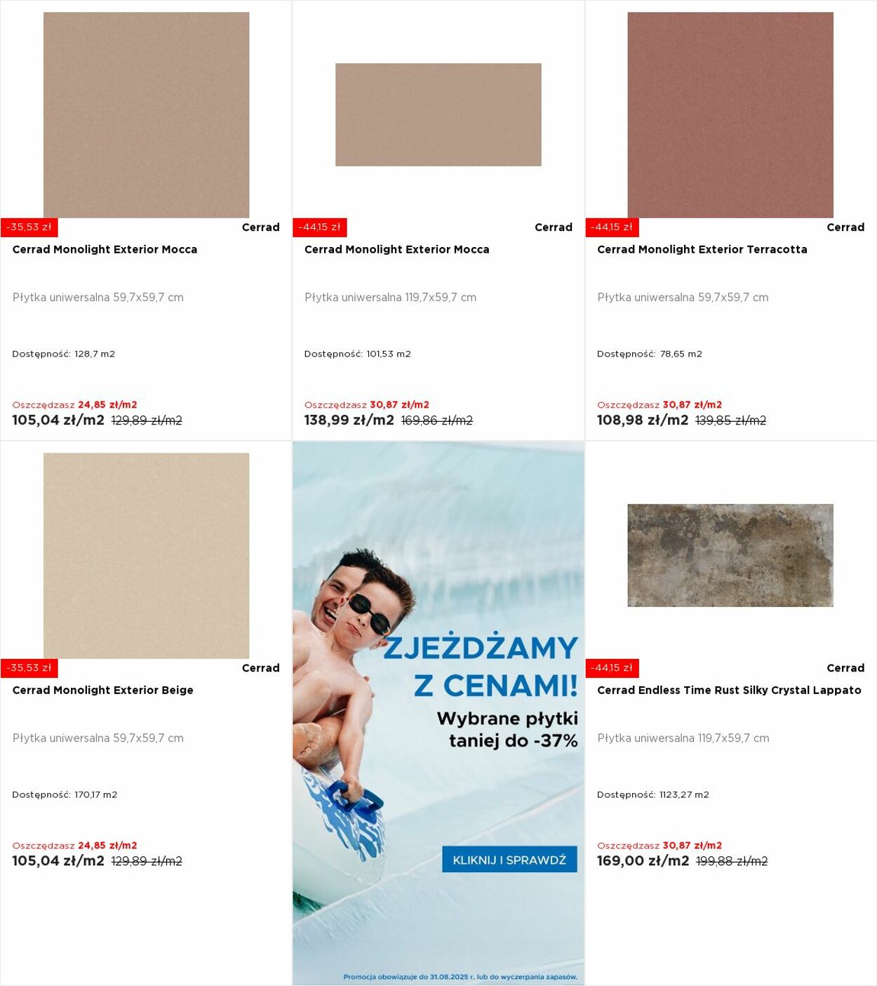 Gazetka Blu Salony Łazienek 11.08.2025 - 17.08.2025