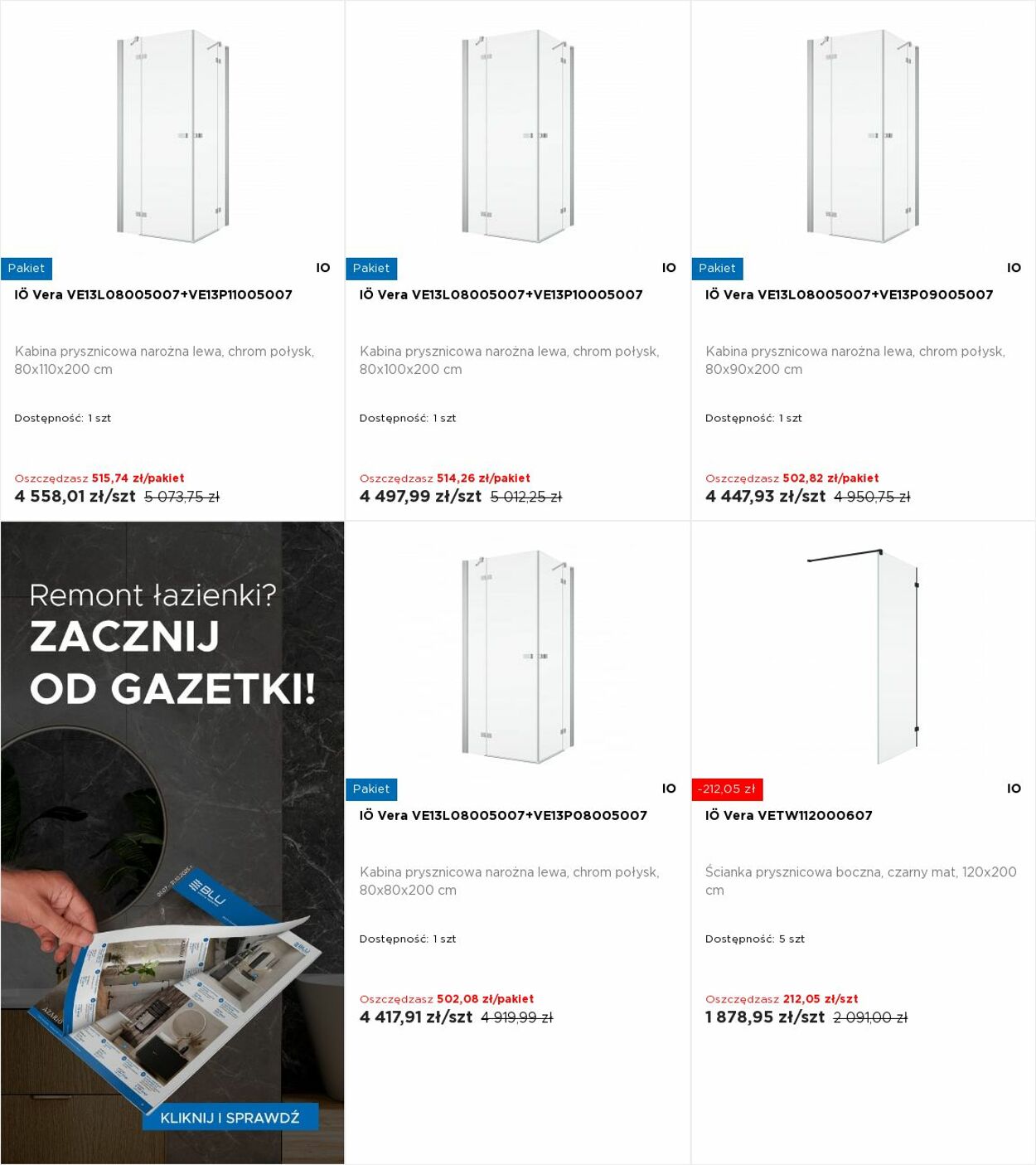 Gazetka Blu Salony Łazienek 11.08.2025 - 17.08.2025