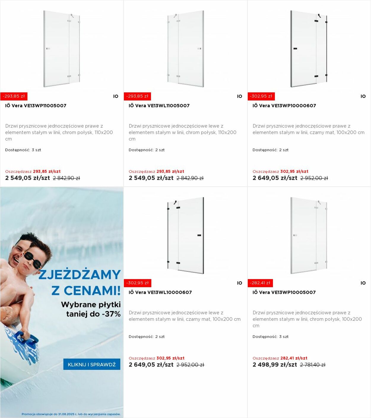 Gazetka Blu Salony Łazienek 11.08.2025 - 17.08.2025
