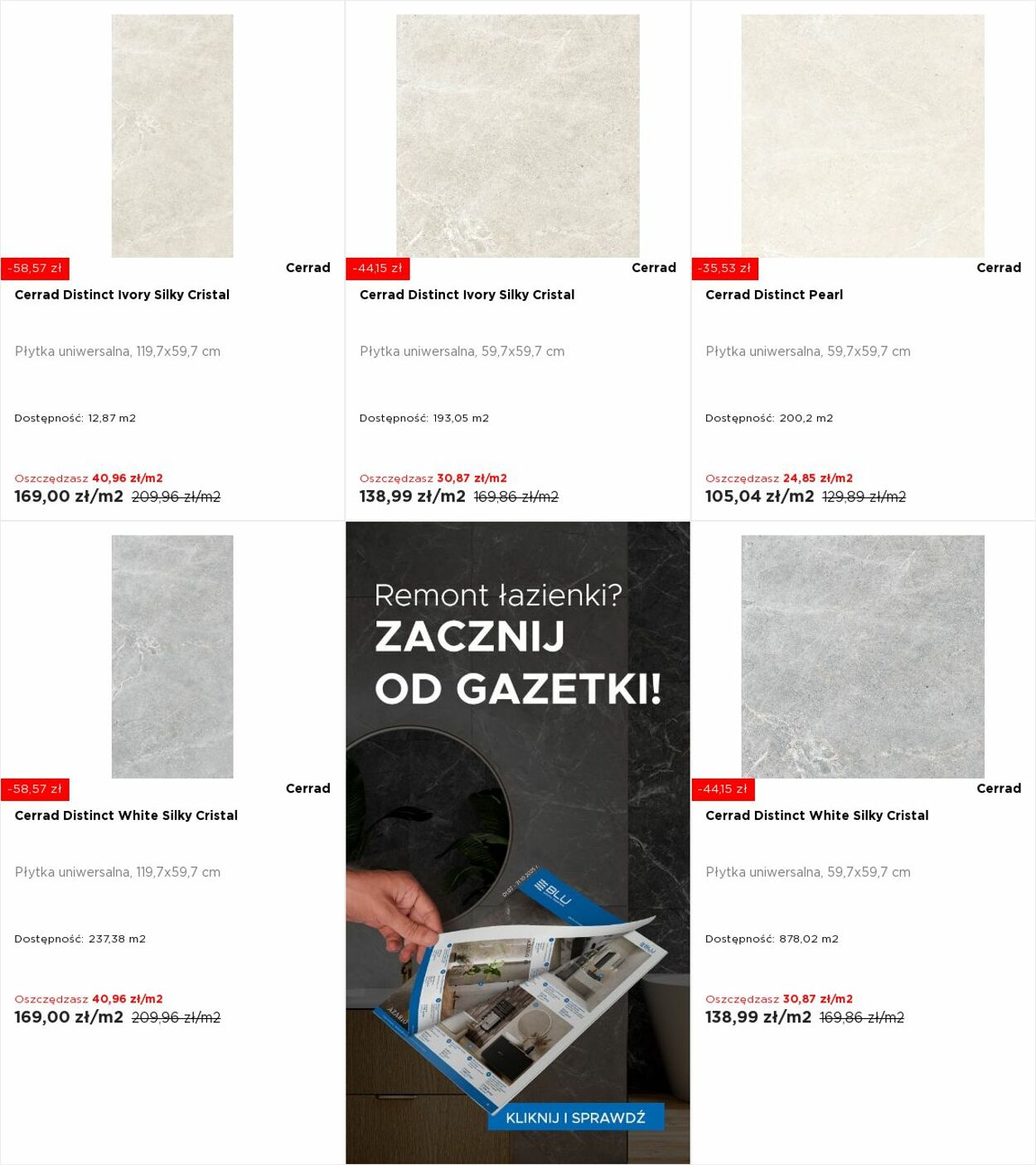 Gazetka Blu Salony Łazienek 11.08.2025 - 17.08.2025