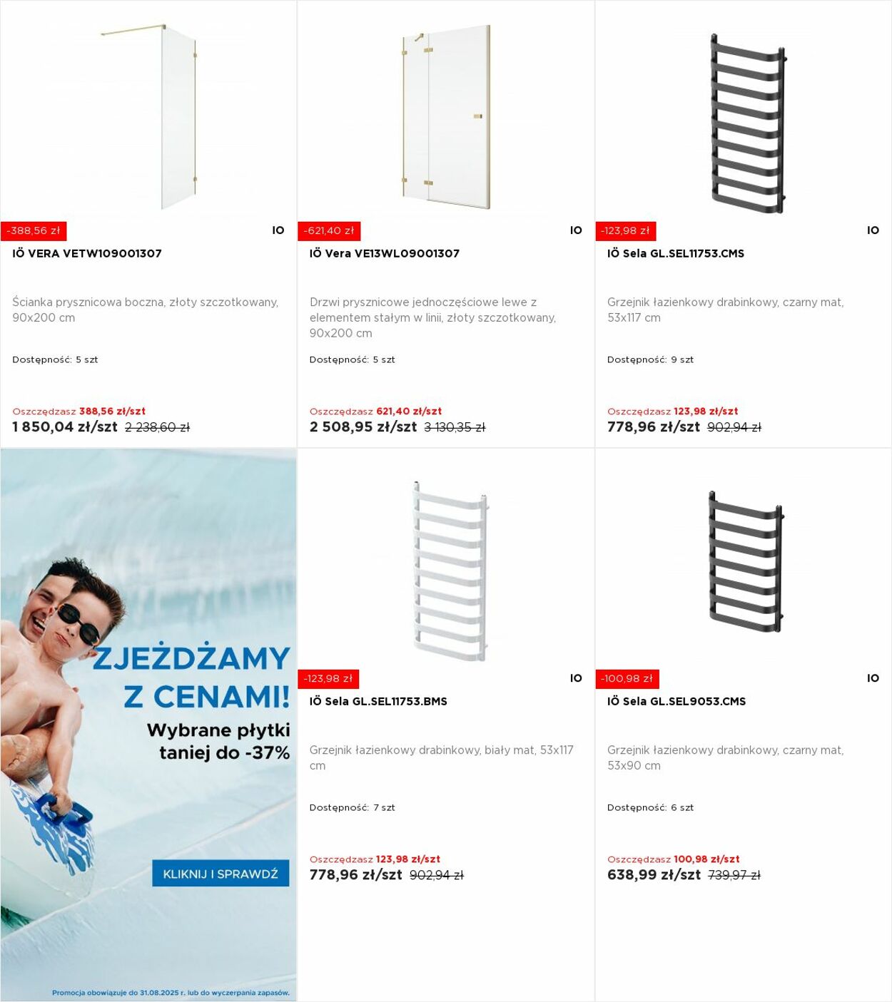 Gazetka Blu Salony Łazienek 11.08.2025 - 17.08.2025