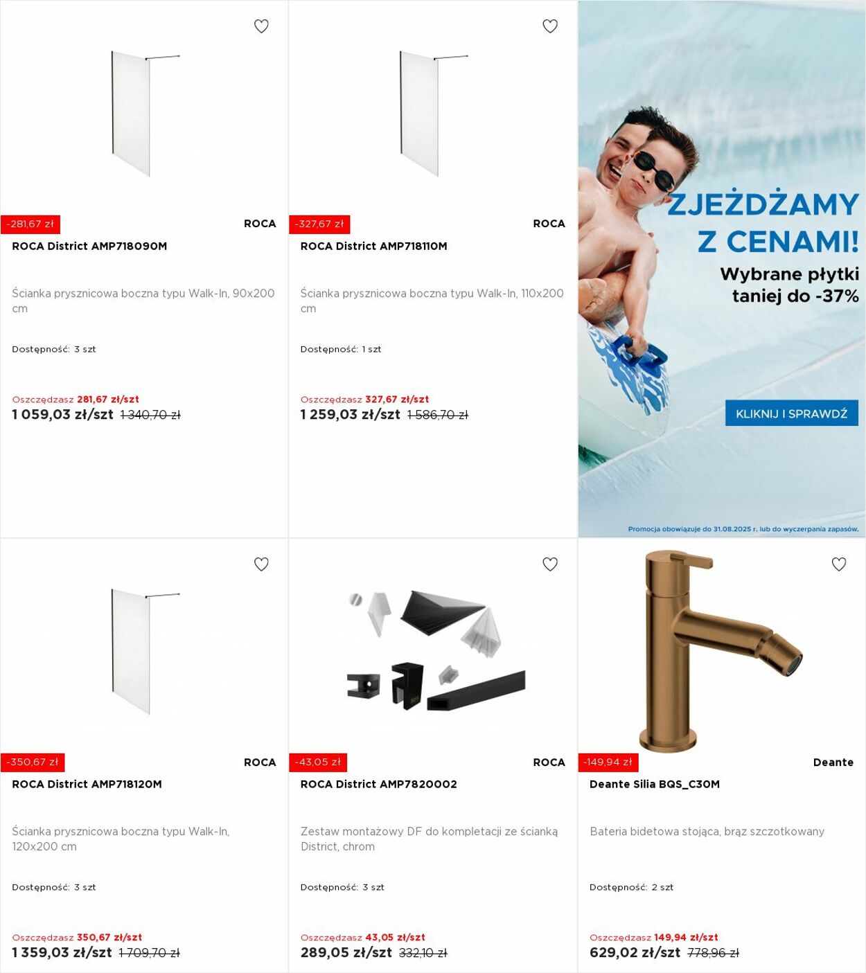 Gazetka Blu Salony Łazienek 25.08.2025 - 31.08.2025