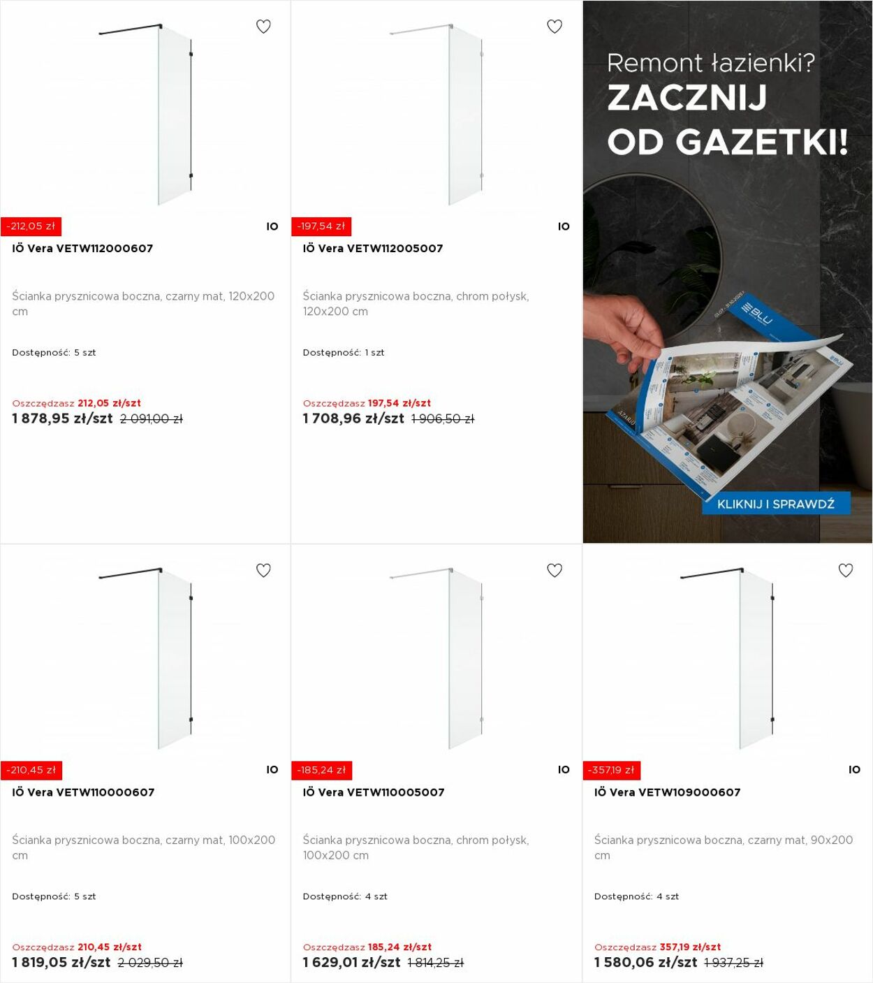 Gazetka Blu Salony Łazienek 25.08.2025 - 31.08.2025
