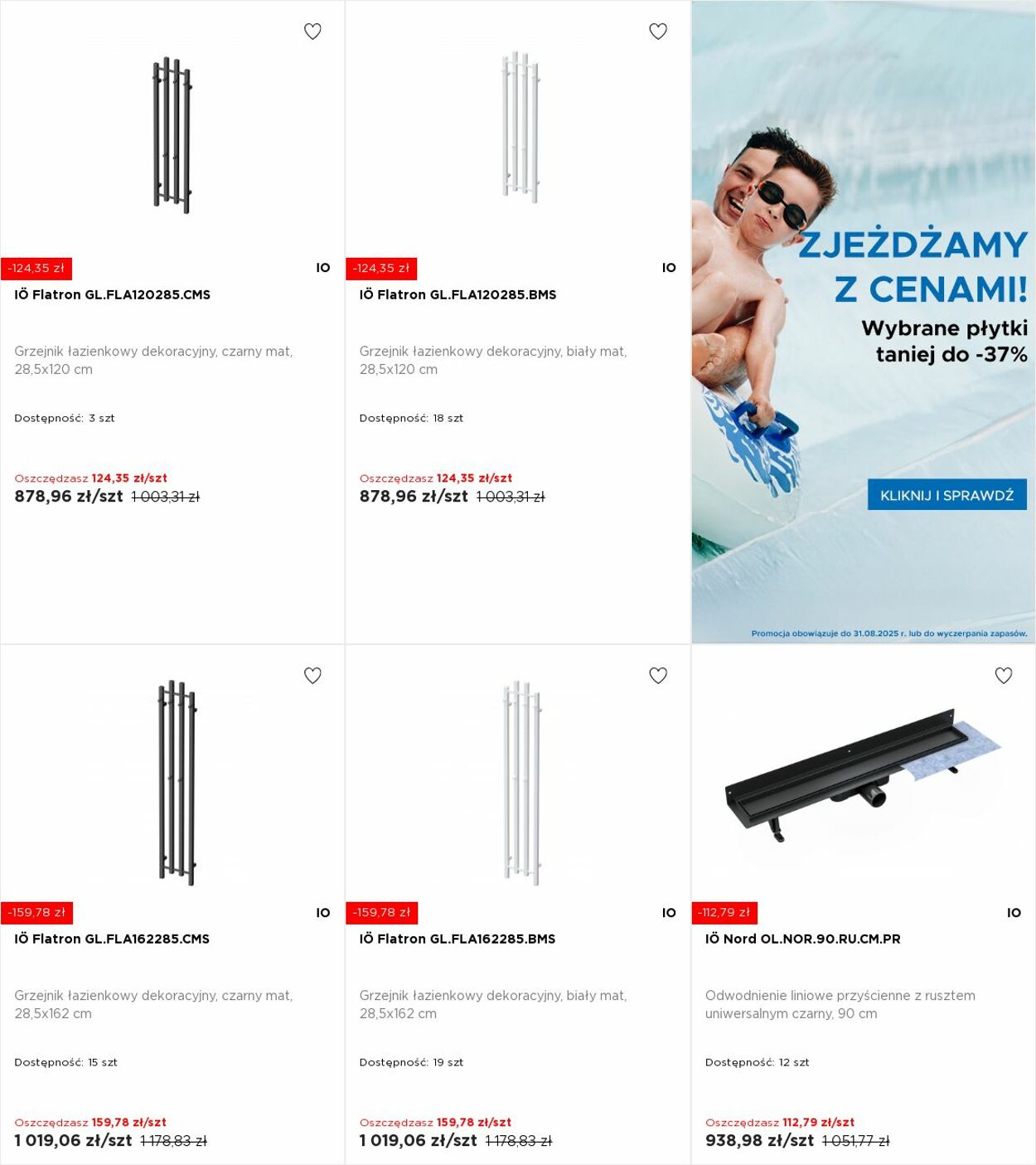Gazetka Blu Salony Łazienek 25.08.2025 - 31.08.2025