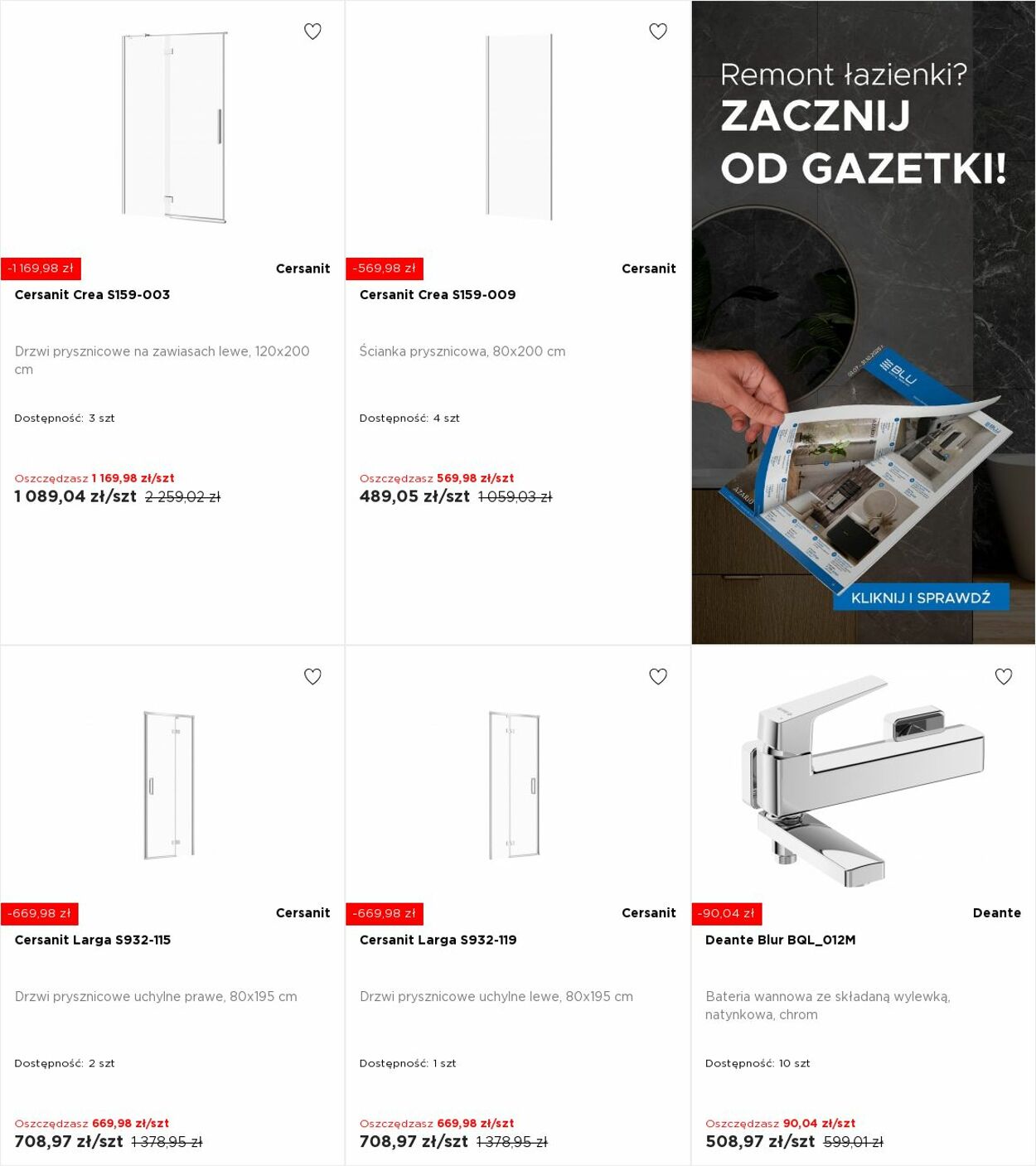 Gazetka Blu Salony Łazienek 25.08.2025 - 31.08.2025