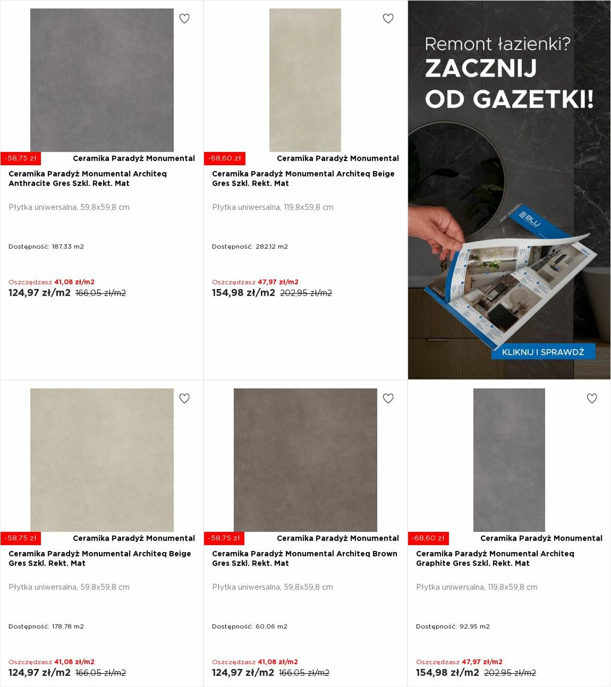 Gazetka Blu Salony Łazienek 25.08.2025 - 31.08.2025