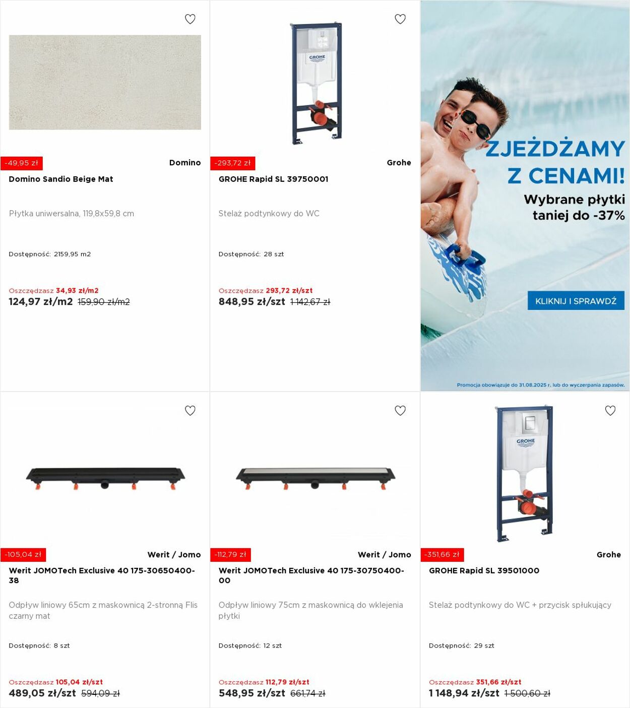 Gazetka Blu Salony Łazienek 25.08.2025 - 31.08.2025