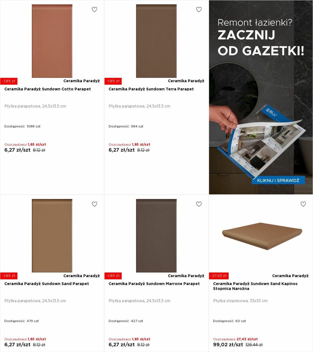 Gazetka Blu Salony Łazienek 25.08.2025 - 31.08.2025