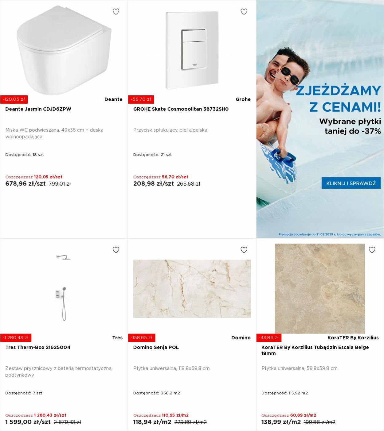 Gazetka Blu Salony Łazienek 25.08.2025 - 31.08.2025