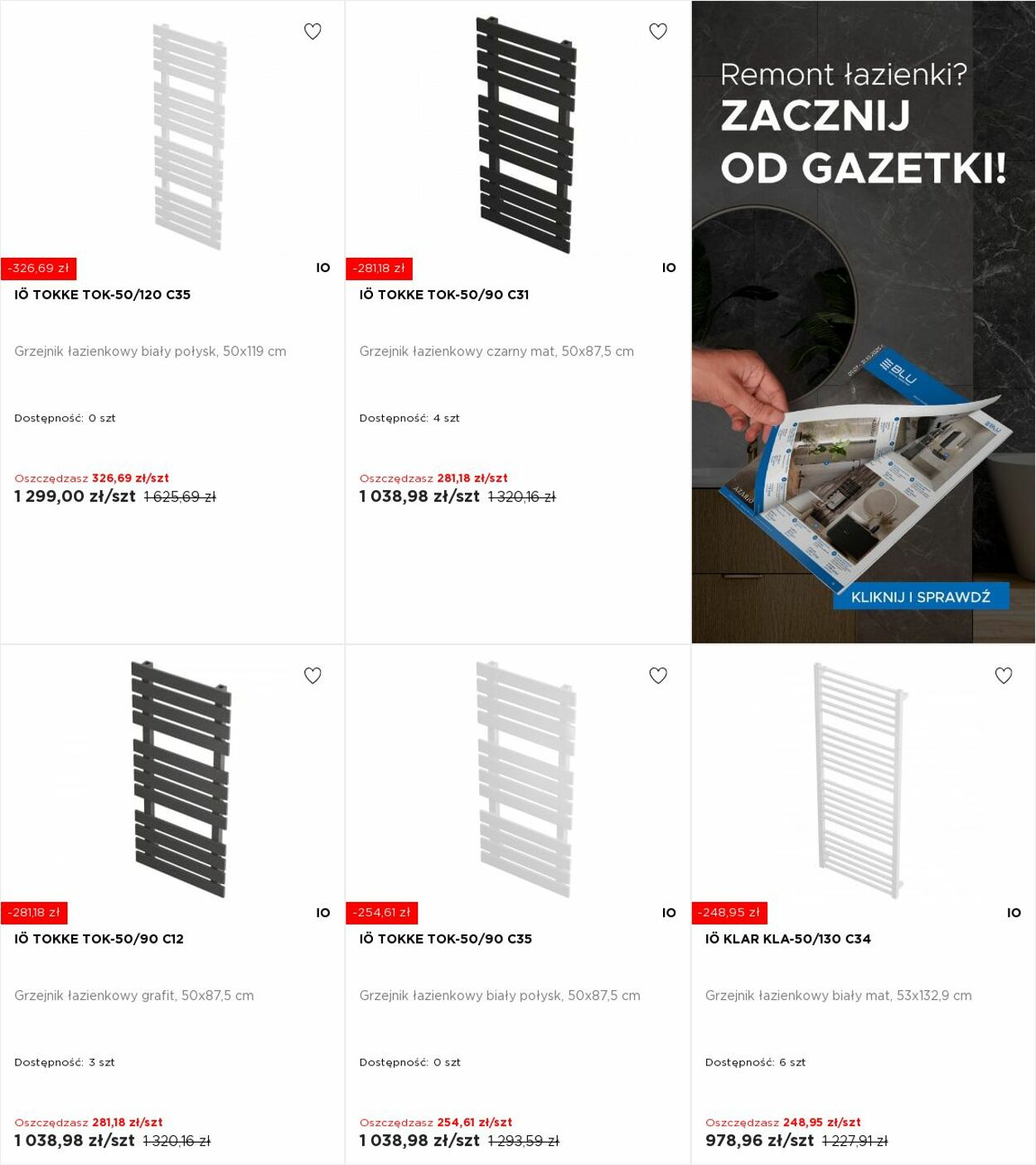 Gazetka Blu Salony Łazienek 25.08.2025 - 31.08.2025