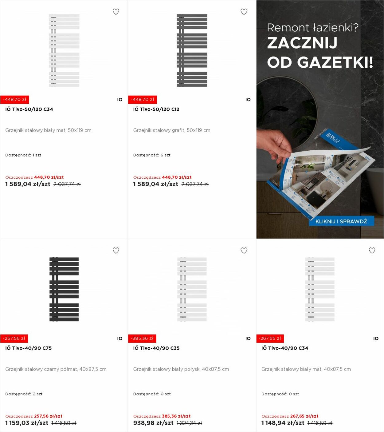 Gazetka Blu Salony Łazienek 25.08.2025 - 31.08.2025