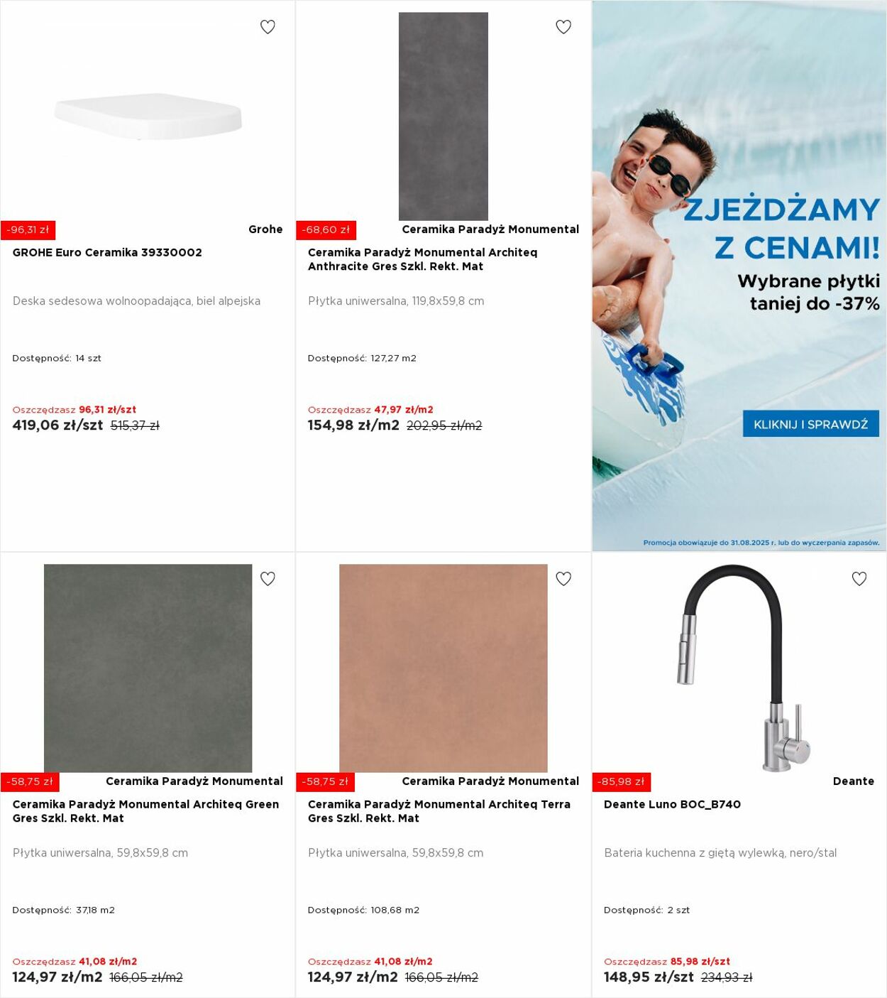 Gazetka Blu Salony Łazienek 25.08.2025 - 31.08.2025
