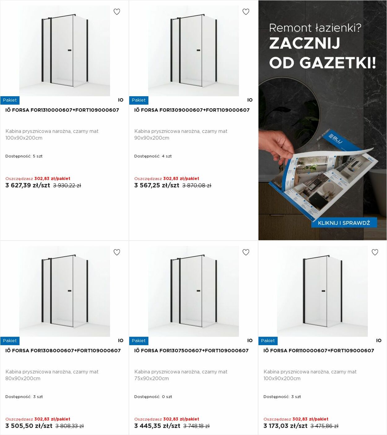Gazetka Blu Salony Łazienek 25.08.2025 - 31.08.2025