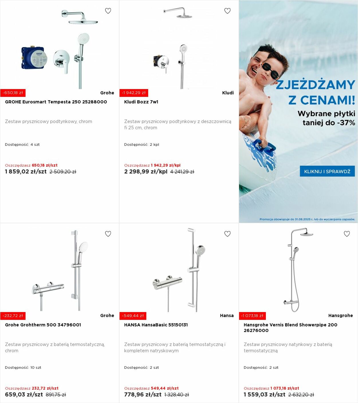 Gazetka Blu Salony Łazienek 25.08.2025 - 31.08.2025