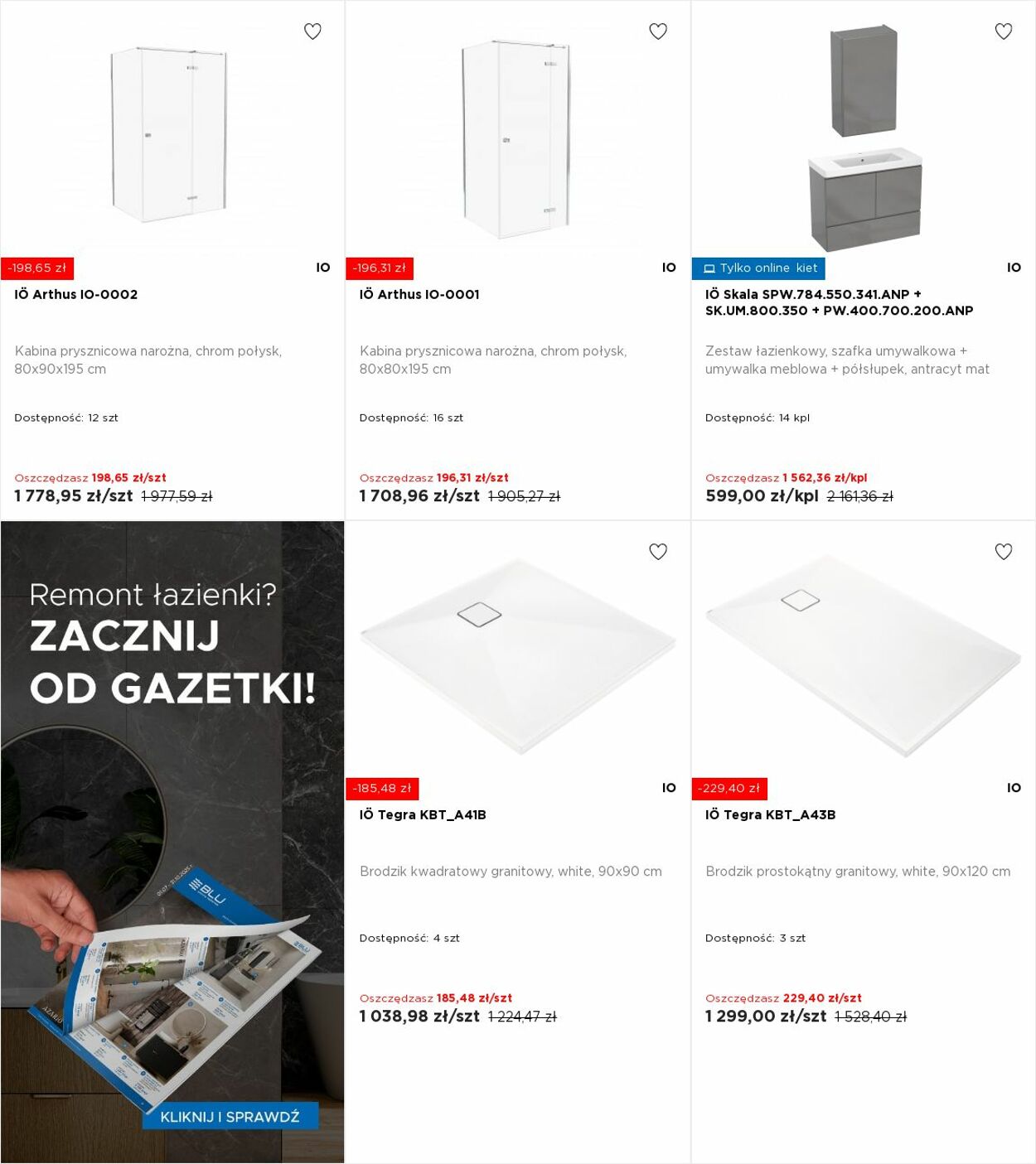 Gazetka Blu Salony Łazienek 08.09.2025 - 14.09.2025