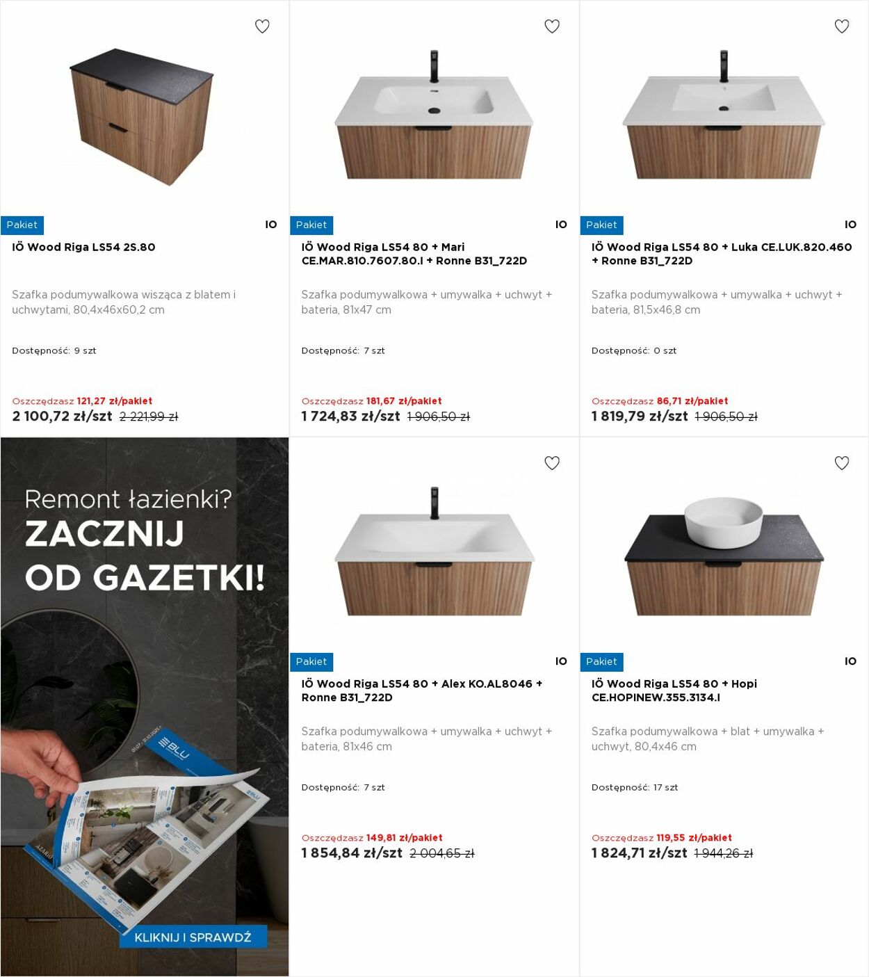 Gazetka Blu Salony Łazienek 08.09.2025 - 14.09.2025