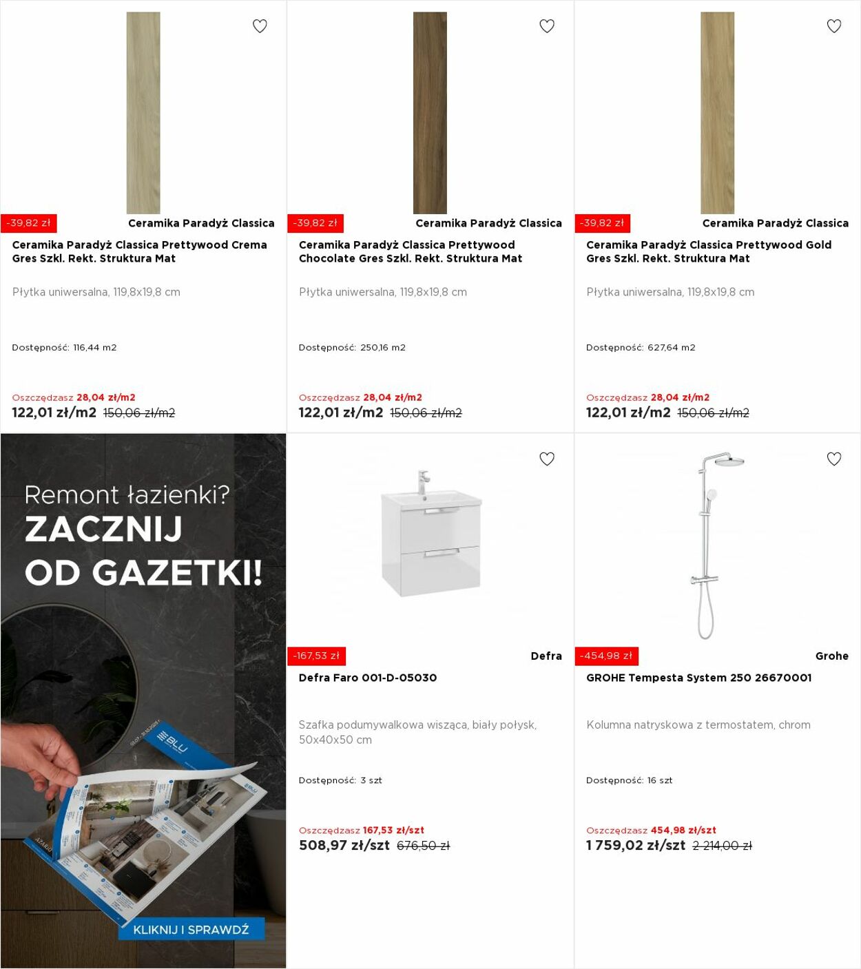 Gazetka Blu Salony Łazienek 08.09.2025 - 14.09.2025
