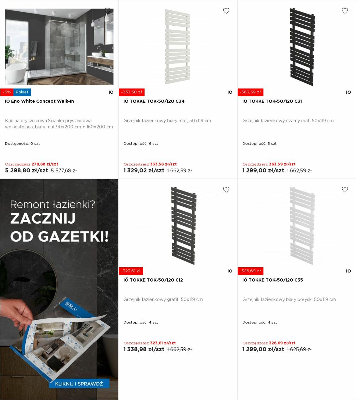 Gazetka Blu Salony Łazienek 08.09.2025 - 14.09.2025