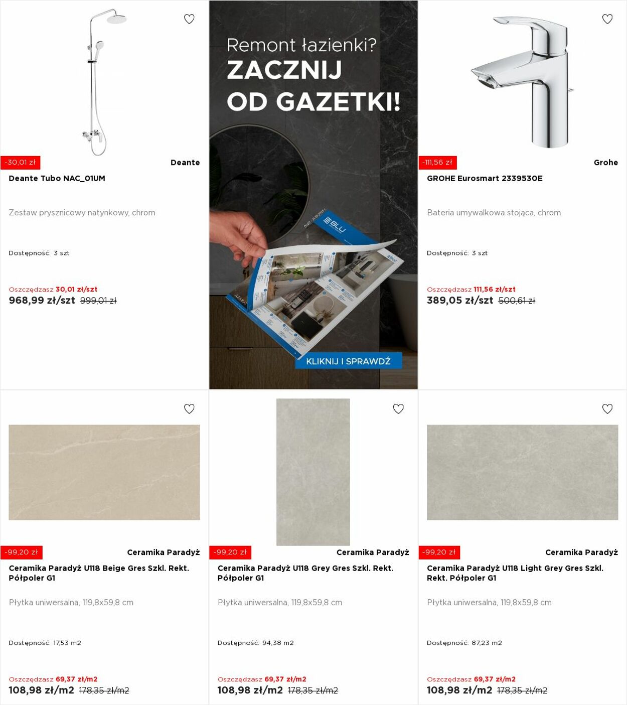 Gazetka Blu Salony Łazienek 08.09.2025 - 14.09.2025