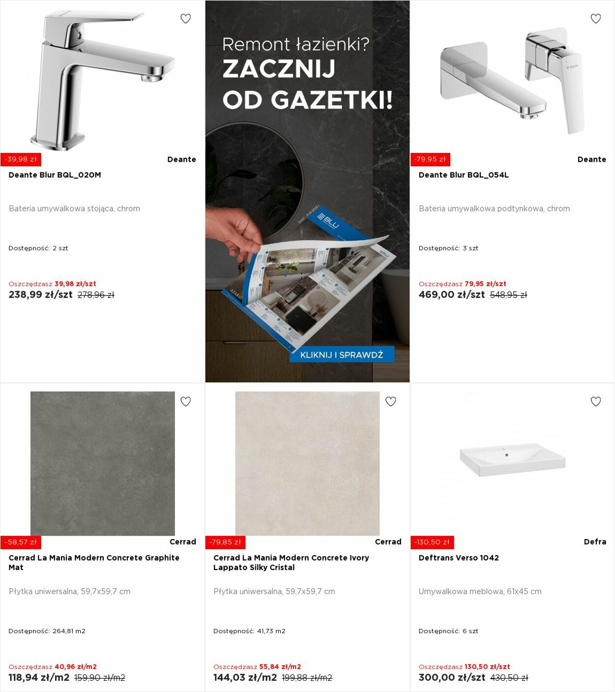 Gazetka Blu Salony Łazienek 08.09.2025 - 14.09.2025