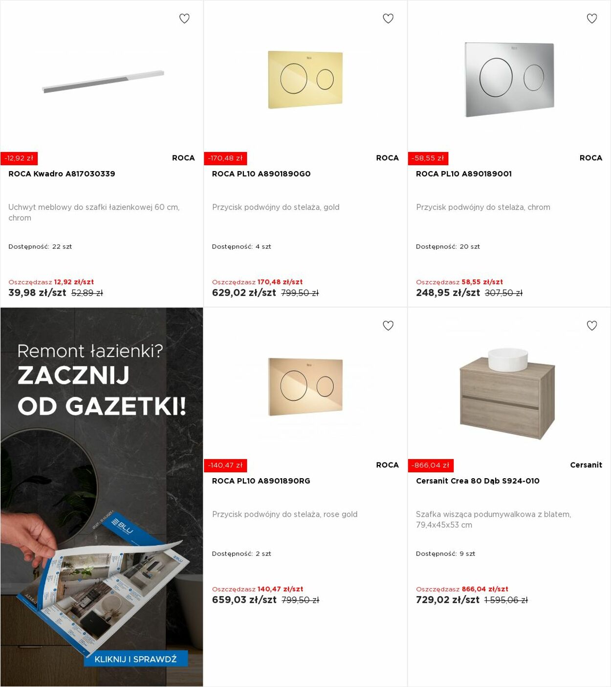 Gazetka Blu Salony Łazienek 01.09.2025 - 07.09.2025
