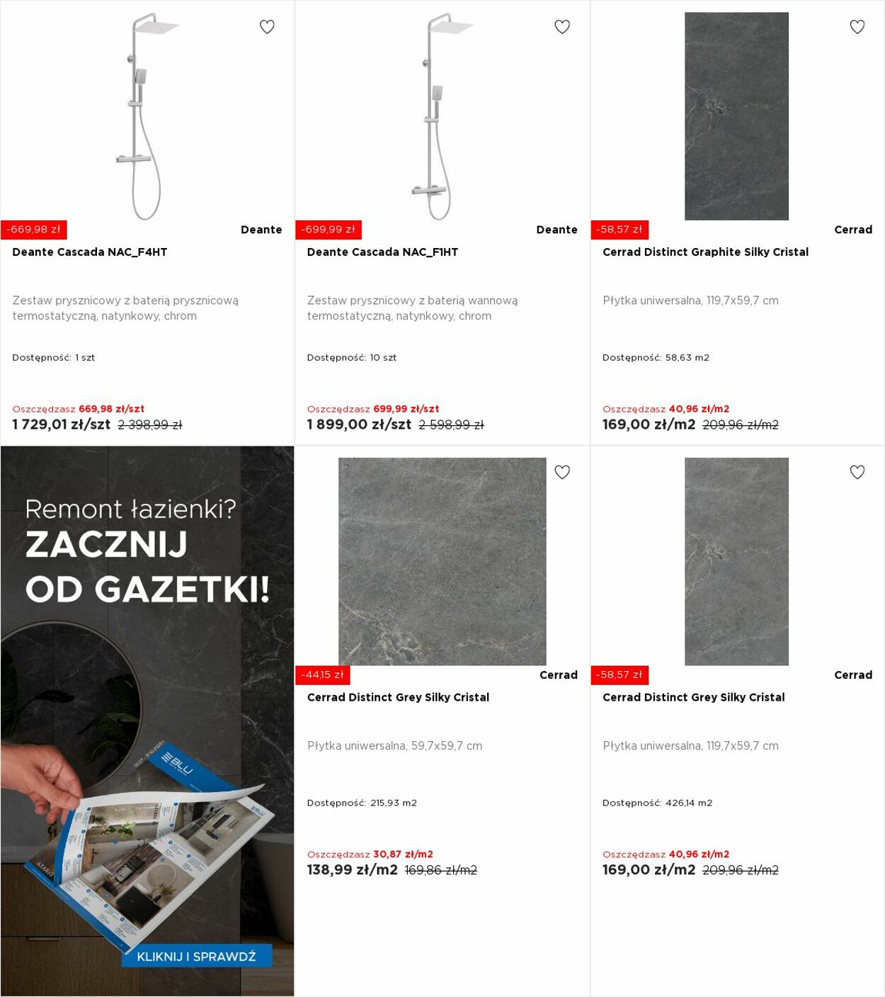 Gazetka Blu Salony Łazienek 01.09.2025 - 07.09.2025