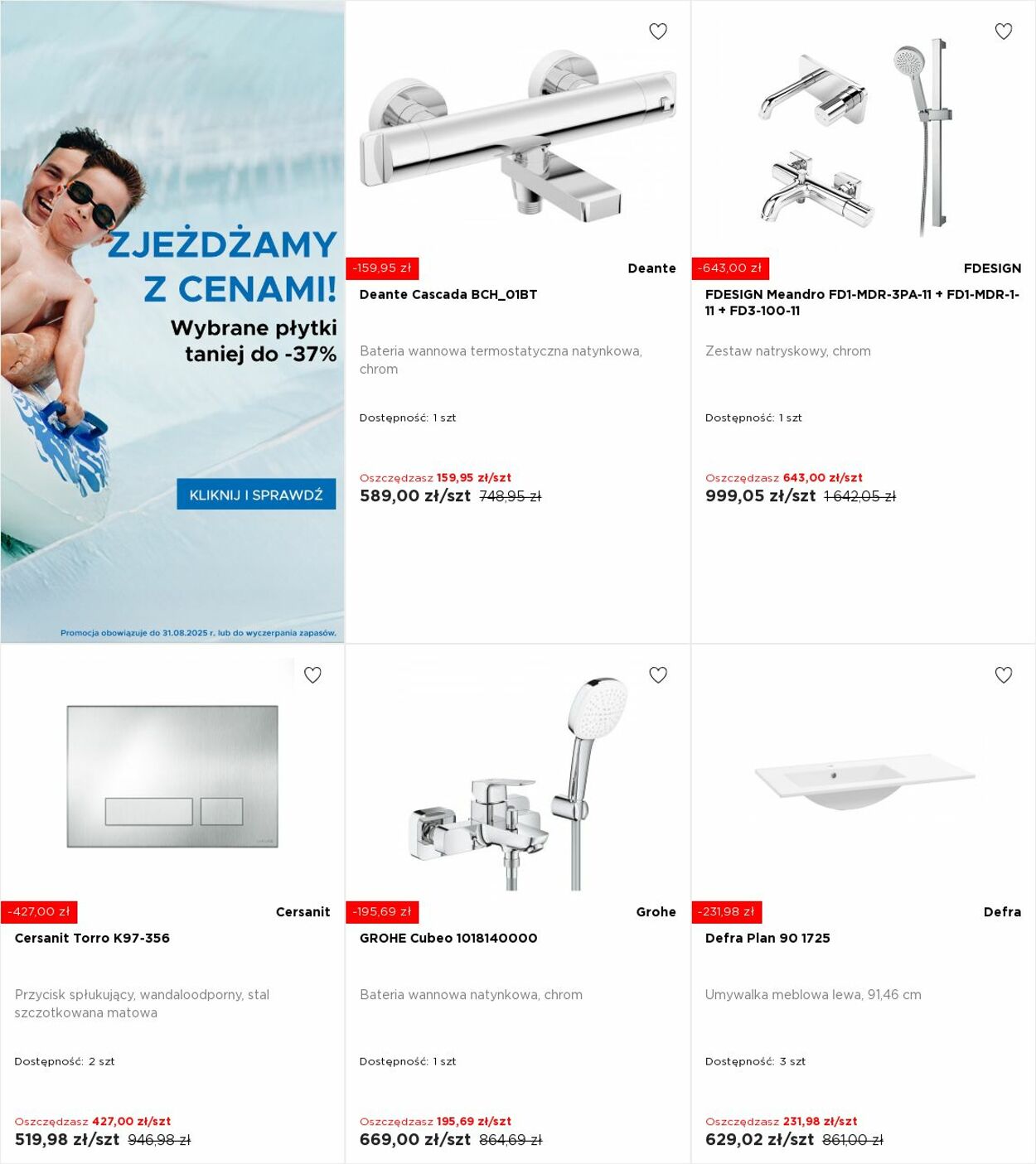 Gazetka Blu Salony Łazienek 01.09.2025 - 07.09.2025