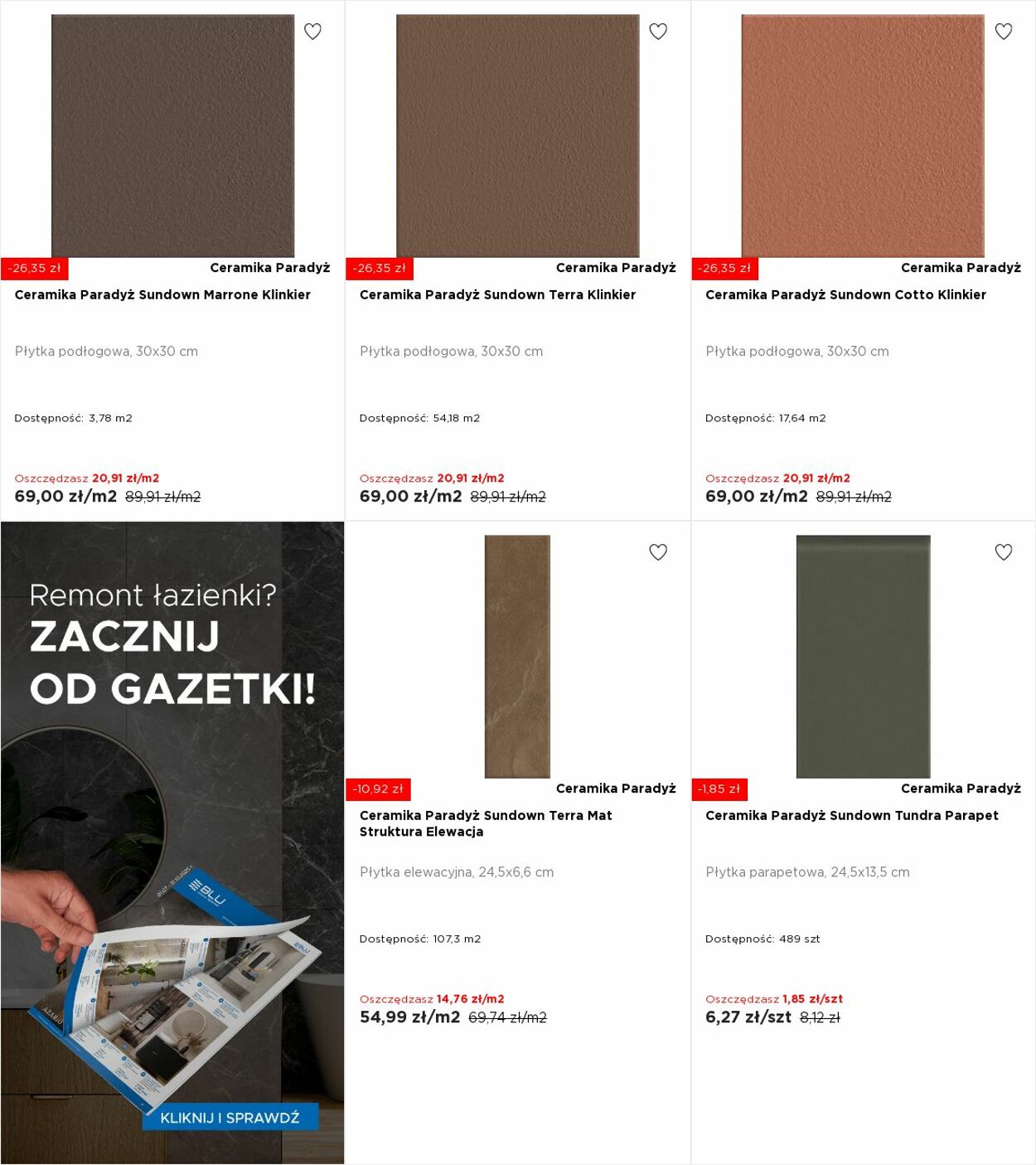 Gazetka Blu Salony Łazienek 01.09.2025 - 07.09.2025