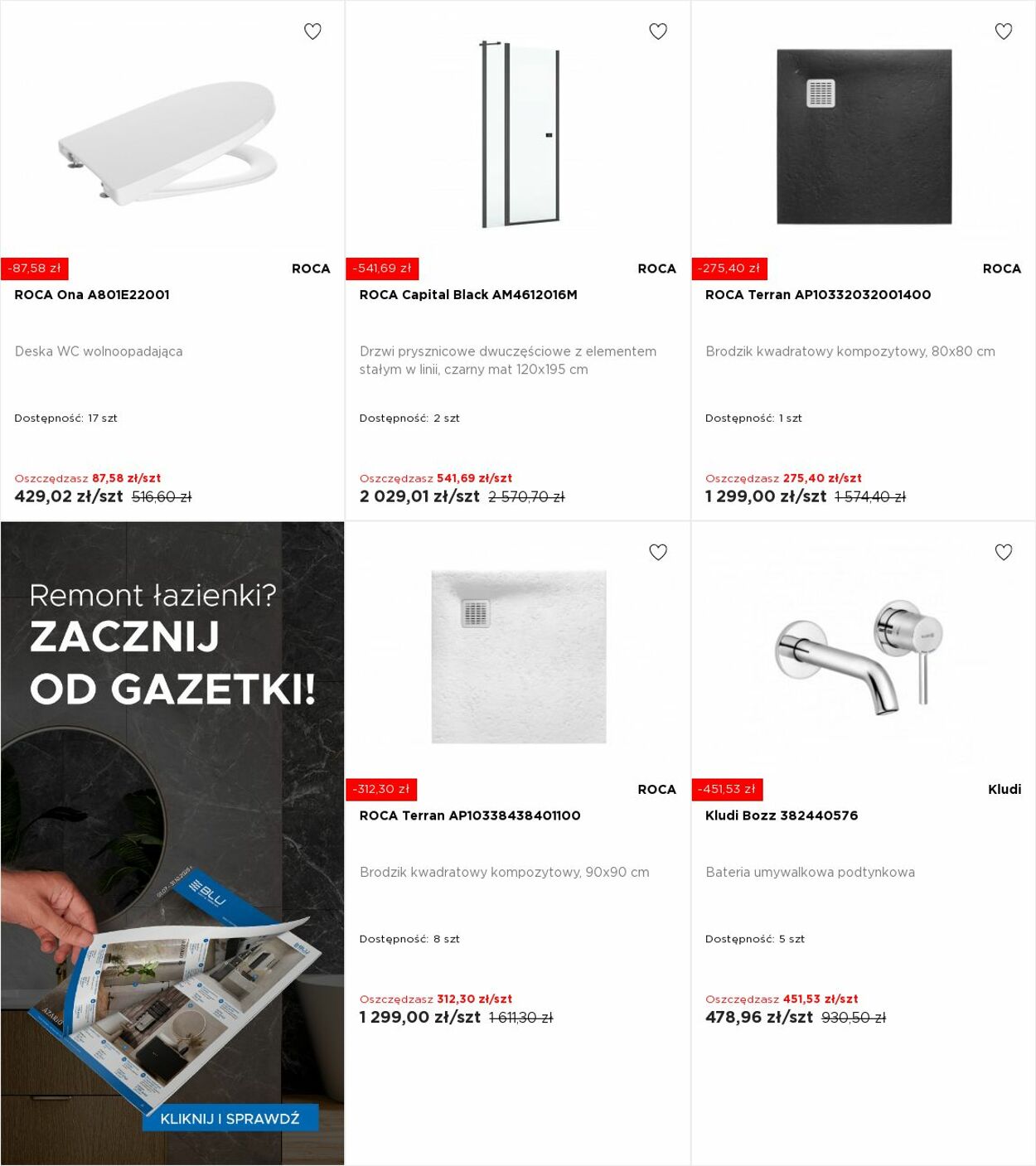 Gazetka Blu Salony Łazienek 01.09.2025 - 07.09.2025