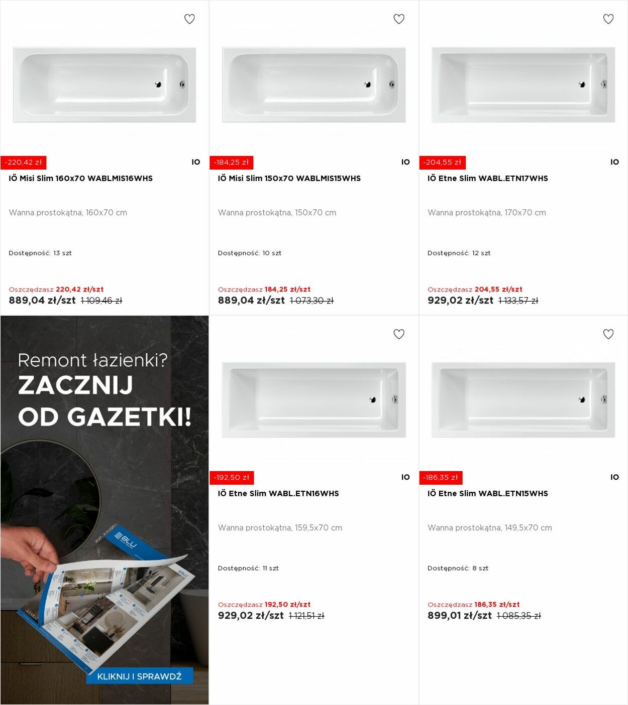 Gazetka Blu Salony Łazienek 01.09.2025 - 07.09.2025