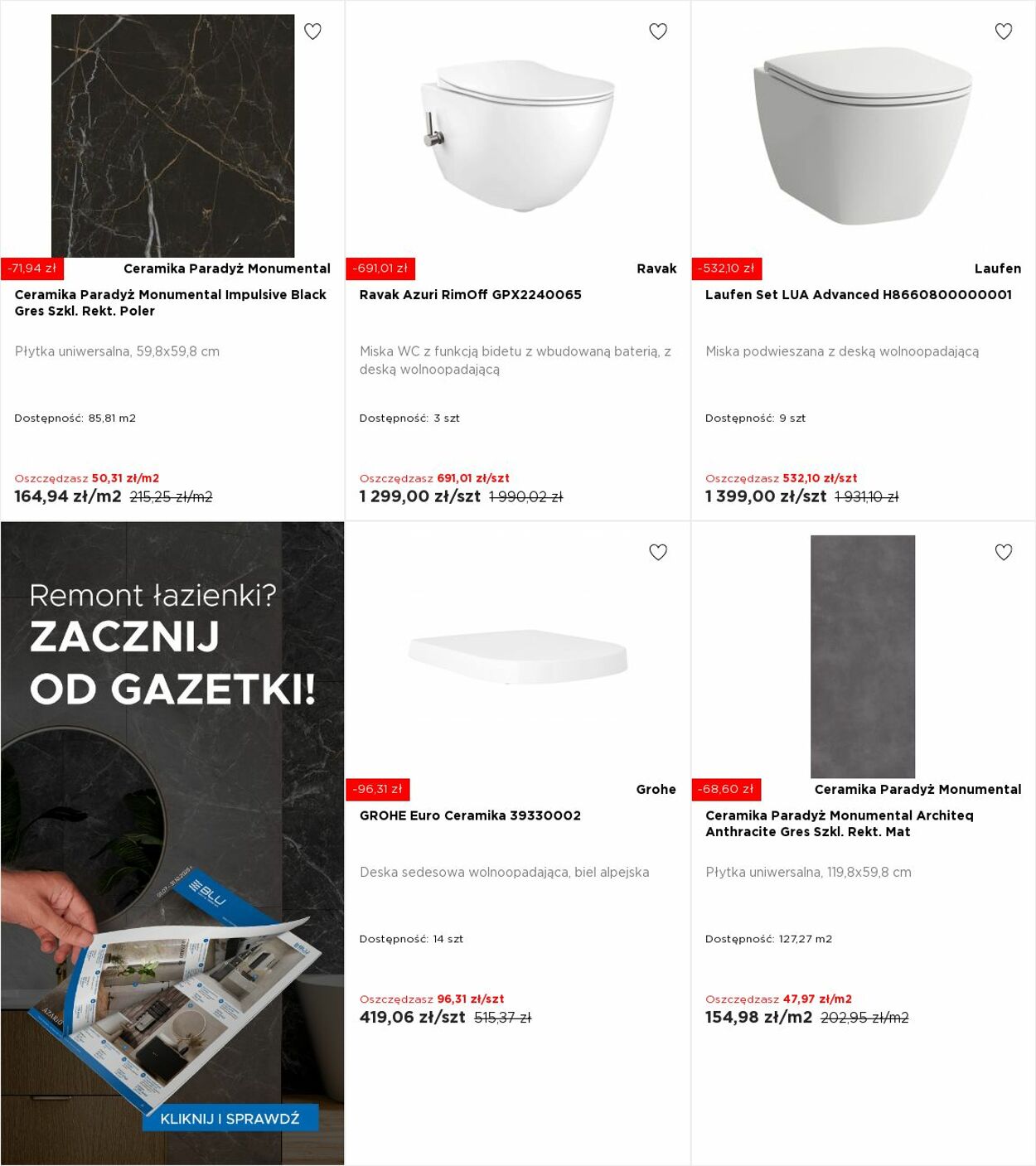 Gazetka Blu Salony Łazienek 01.09.2025 - 07.09.2025