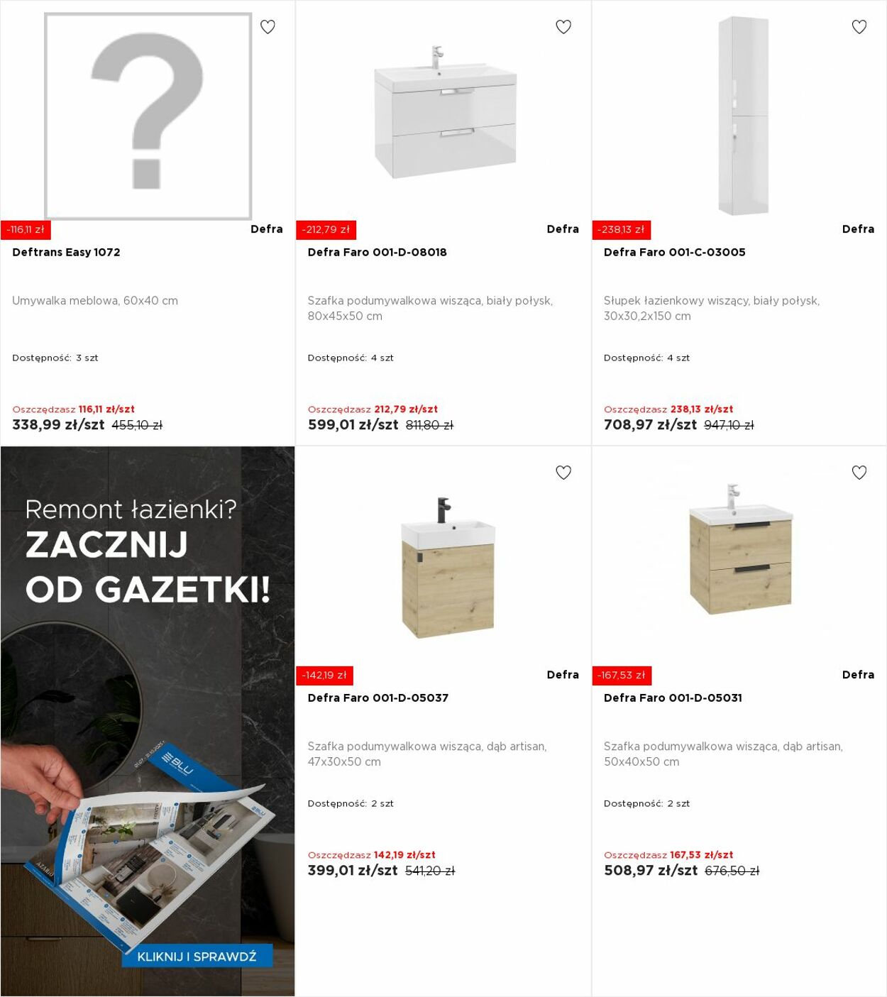 Gazetka Blu Salony Łazienek 01.09.2025 - 07.09.2025