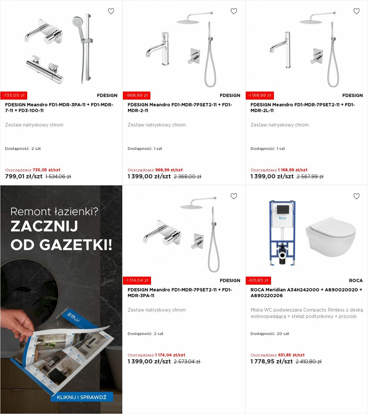 Gazetka Blu Salony Łazienek 01.09.2025 - 07.09.2025