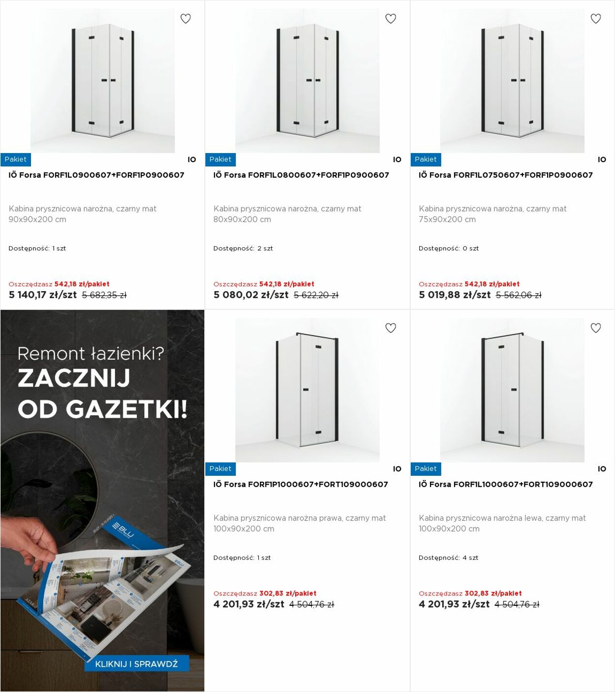 Gazetka Blu Salony Łazienek 01.09.2025 - 07.09.2025