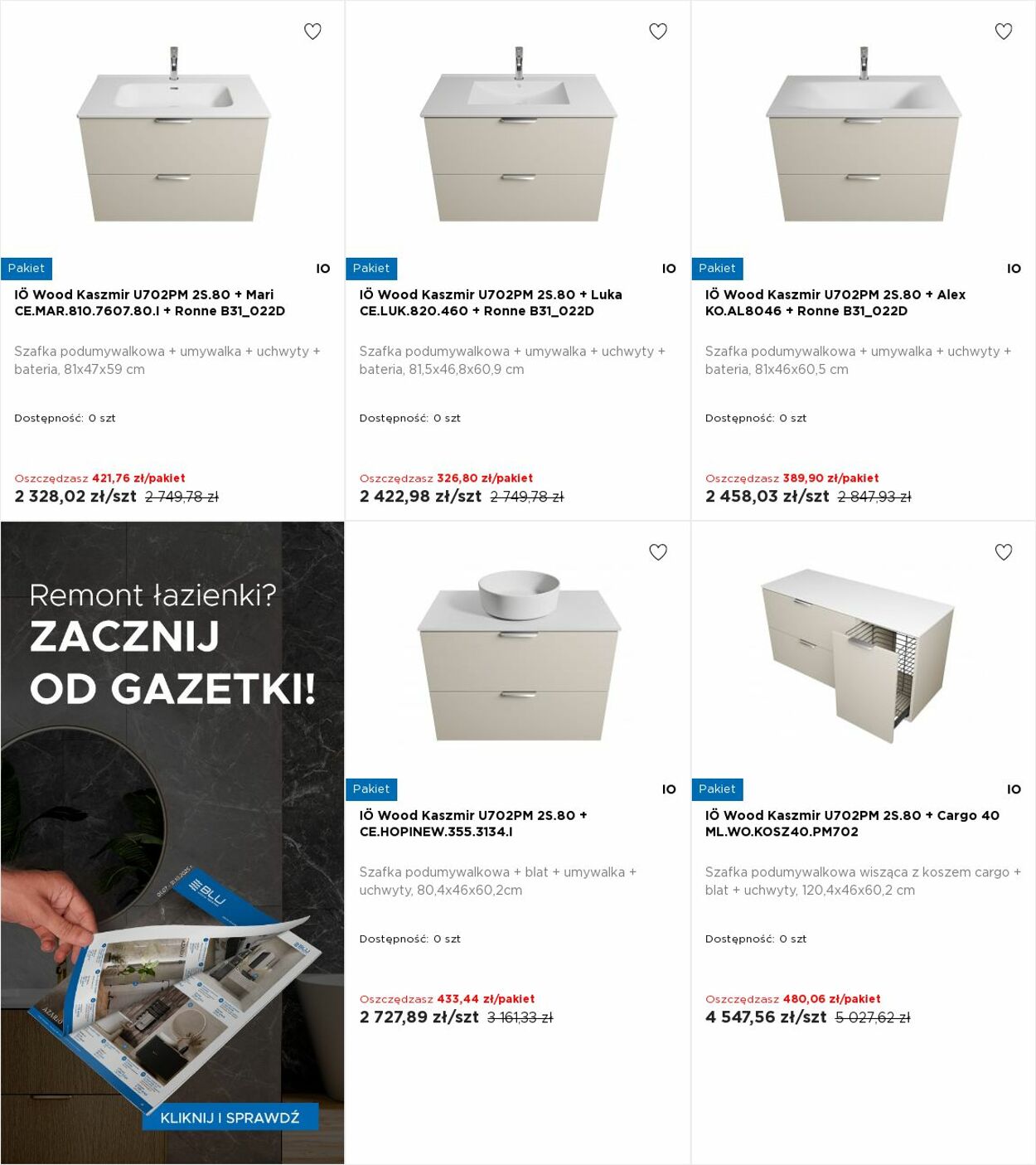 Gazetka Blu Salony Łazienek 01.09.2025 - 07.09.2025