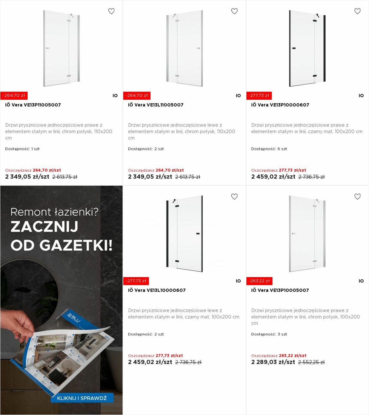 Gazetka Blu Salony Łazienek 01.09.2025 - 07.09.2025