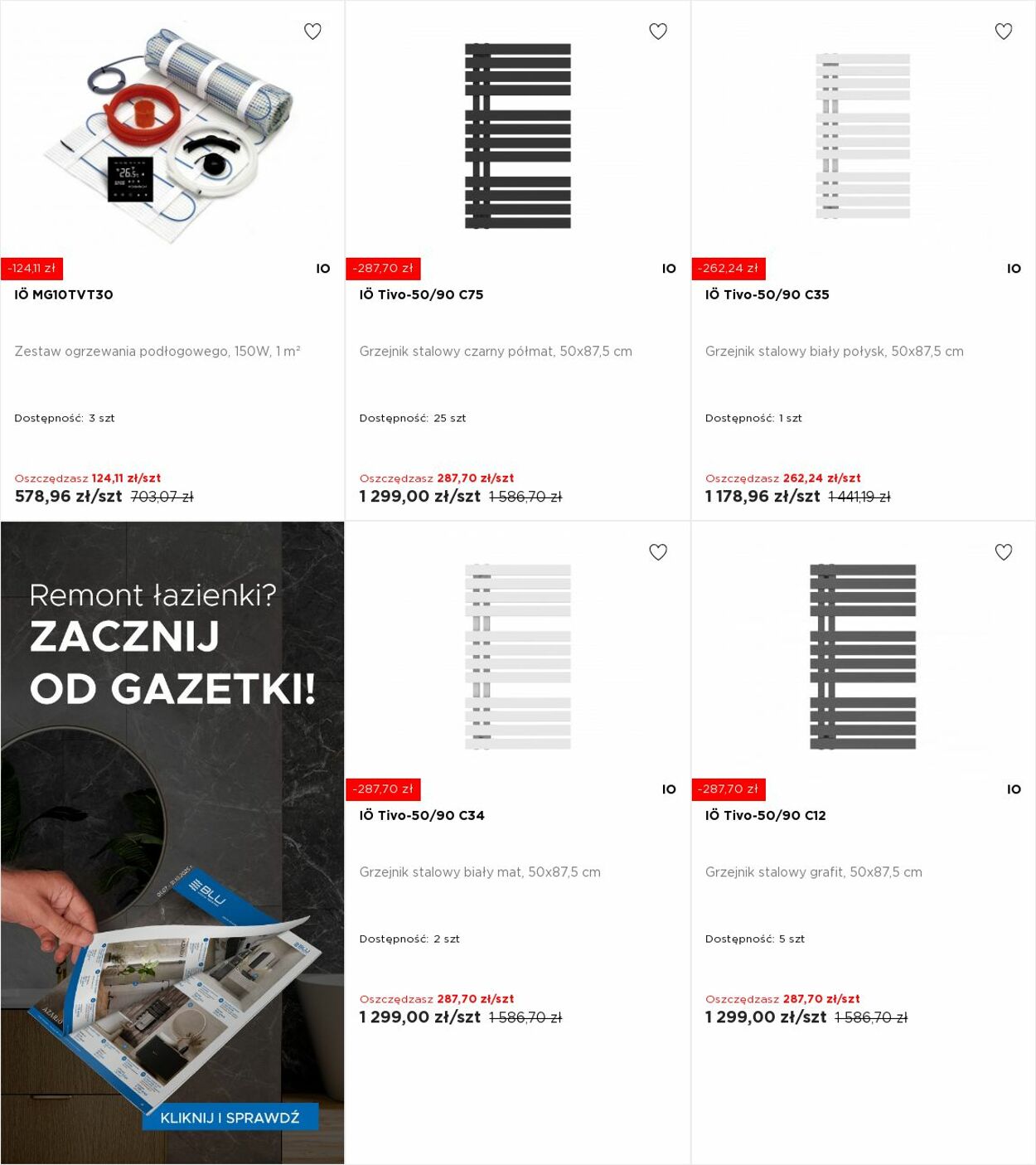 Gazetka Blu Salony Łazienek 01.09.2025 - 07.09.2025